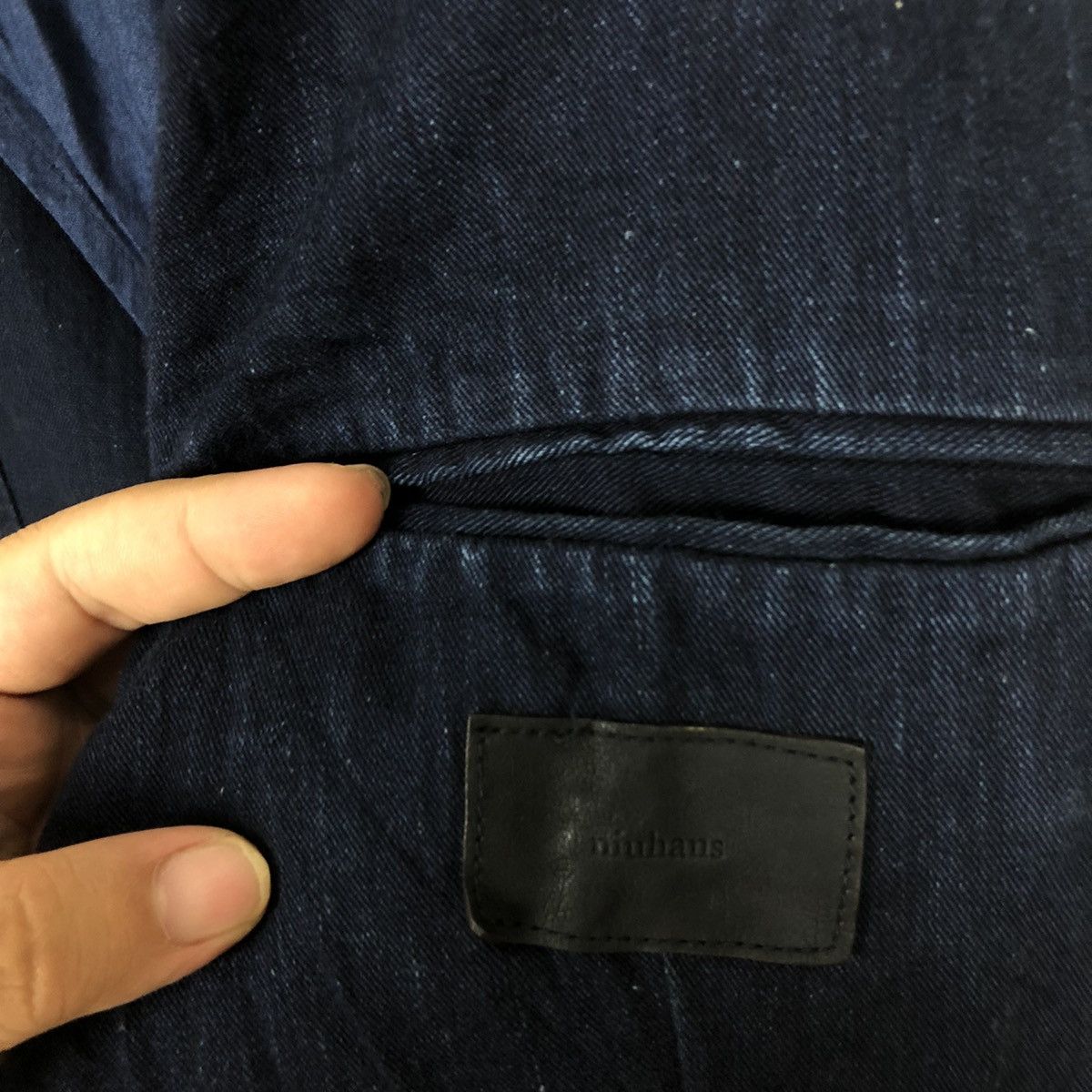 Japanese Brand - NIUHANS DENIM CHORE JACKET - 9