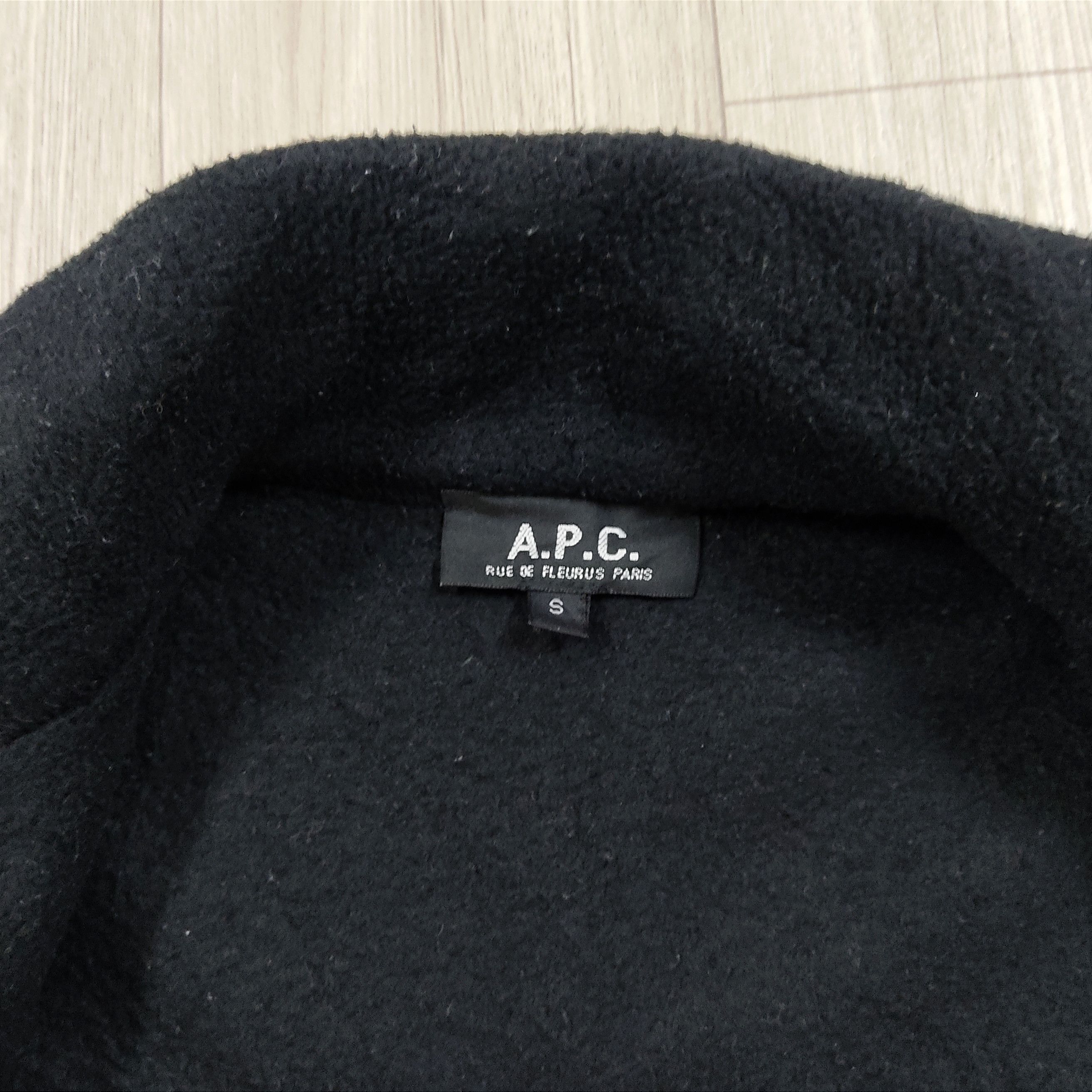 A.P.C Hiver 2000 Tank Top Wool Zipper Vest Jacket - 7