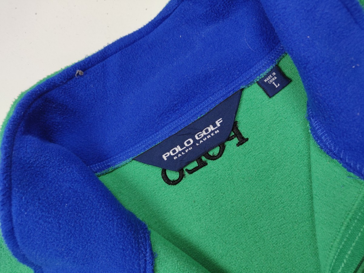 Polo Ralph Lauren - Polo Golf Oversized Fleece Sweater Sweatshirt Jacket - 4