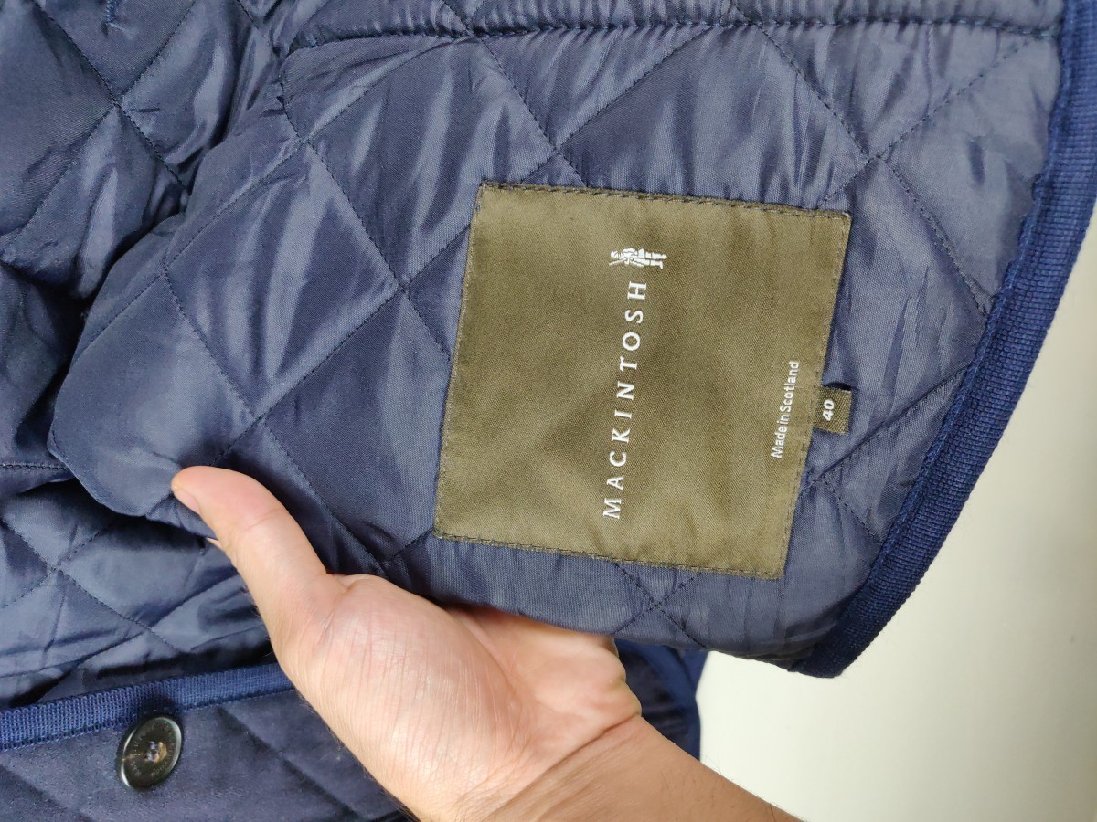 Waverly Quilt Jacket Navy Color - 17