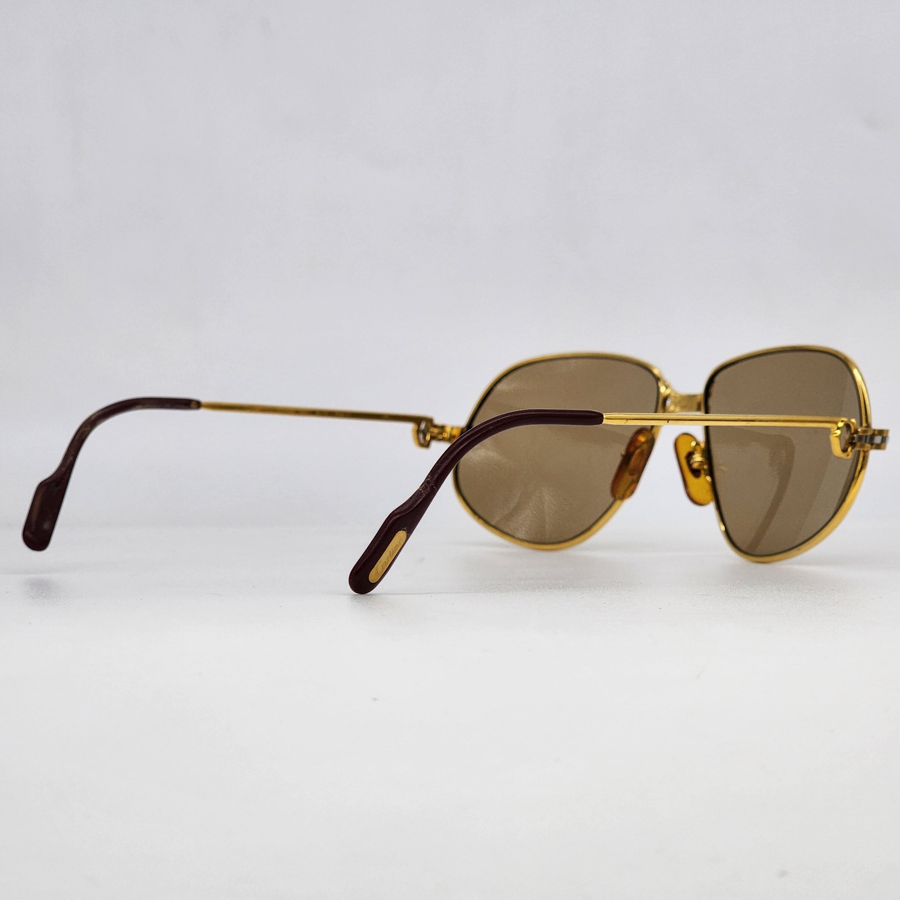 Cartier - Panthere GM Aviator Sunglasses - Vintage - 6