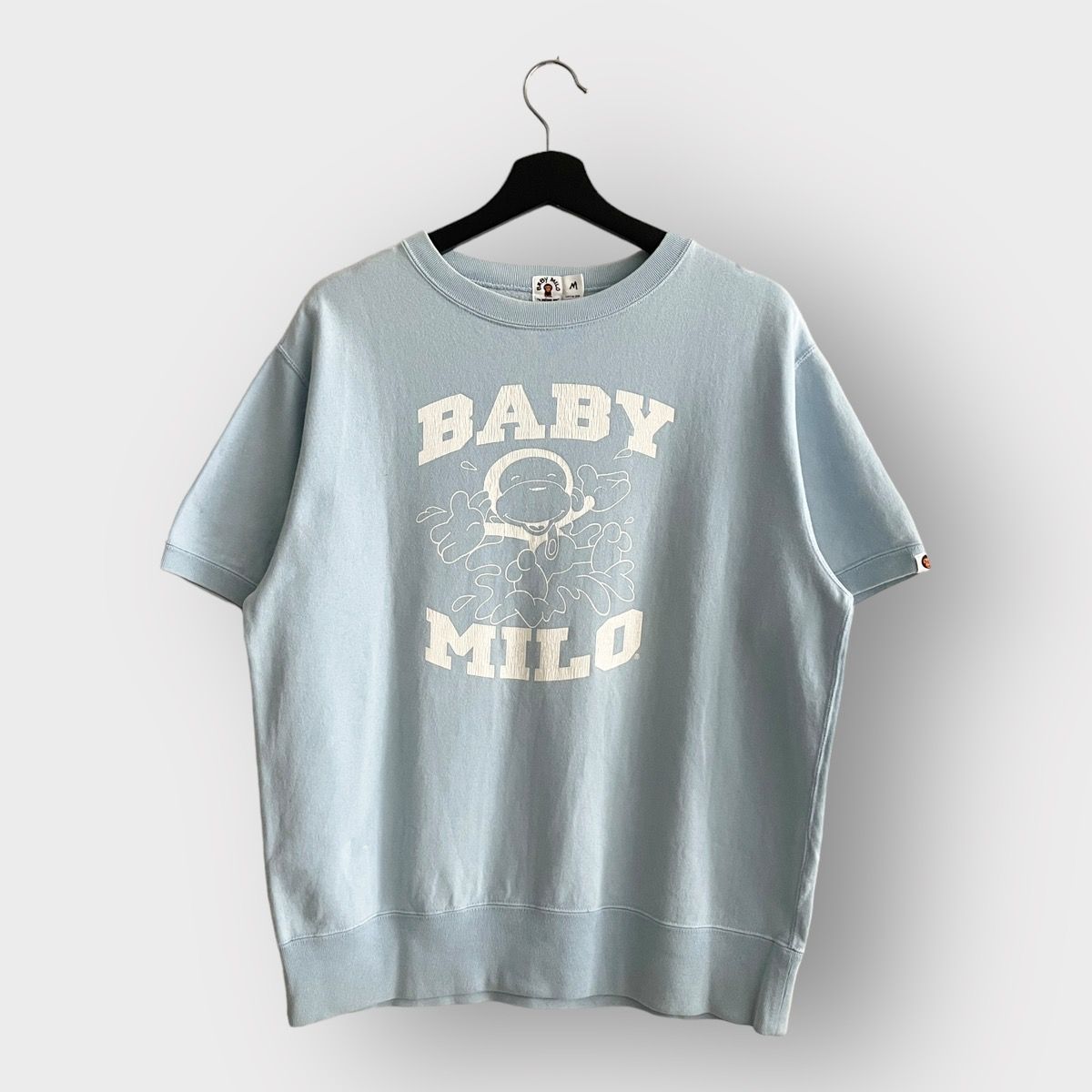 Bape Baby Milo Jumbo Logo Heavy Cotton Tee - 2
