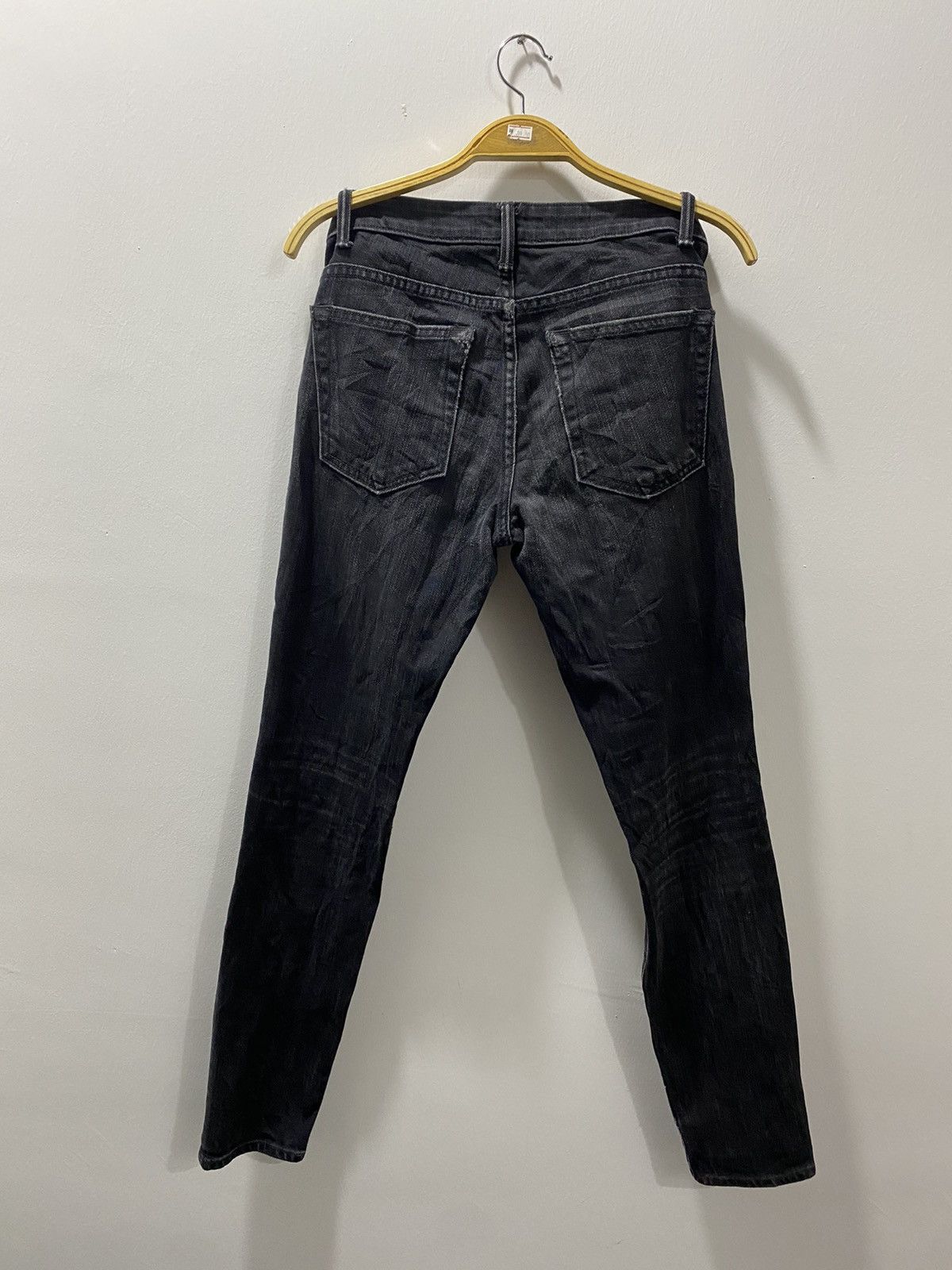 HL Angkle Skinny Black Denim - 4