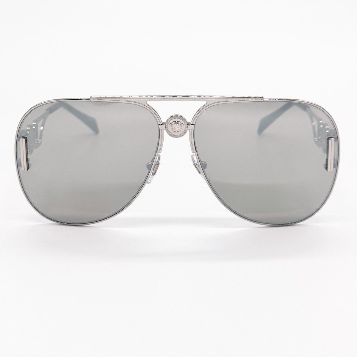 NEW VERSACE MOD 2255 10006G SILVER VE2255 1000/6G SUNGLASSES - 4