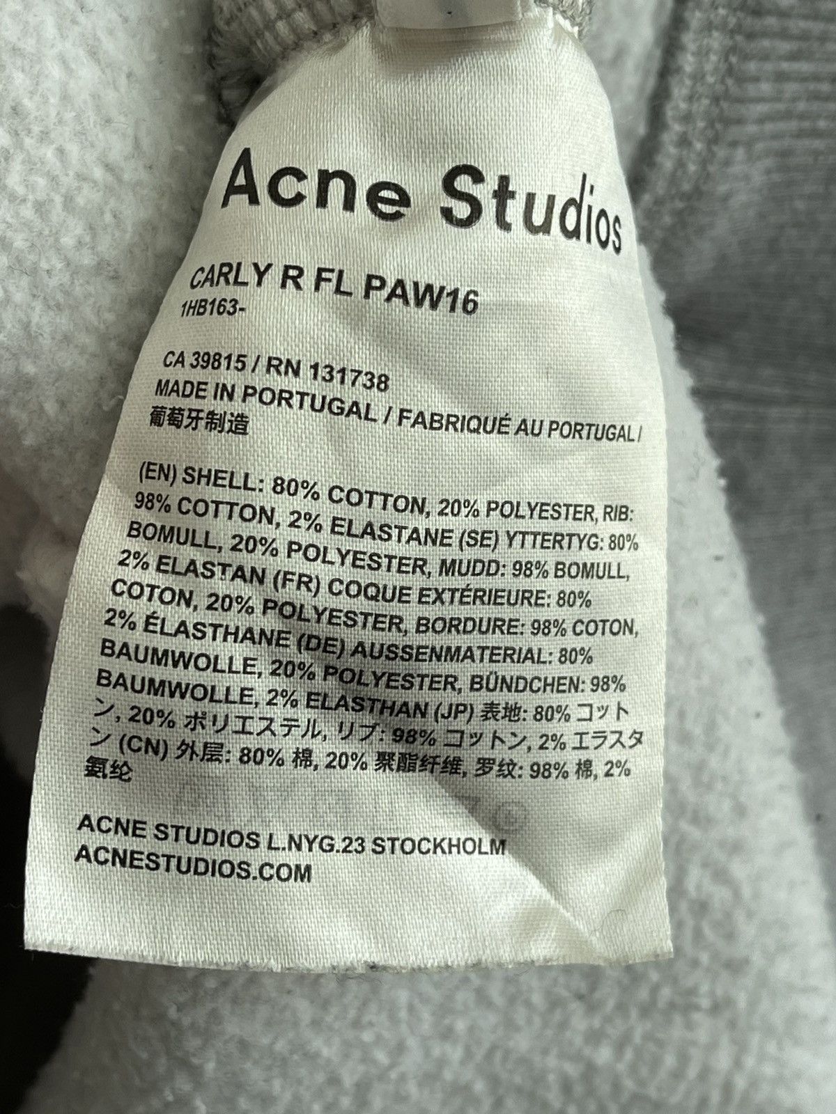 ACNE STUDIOS DISTRESSED DESIGN - 3