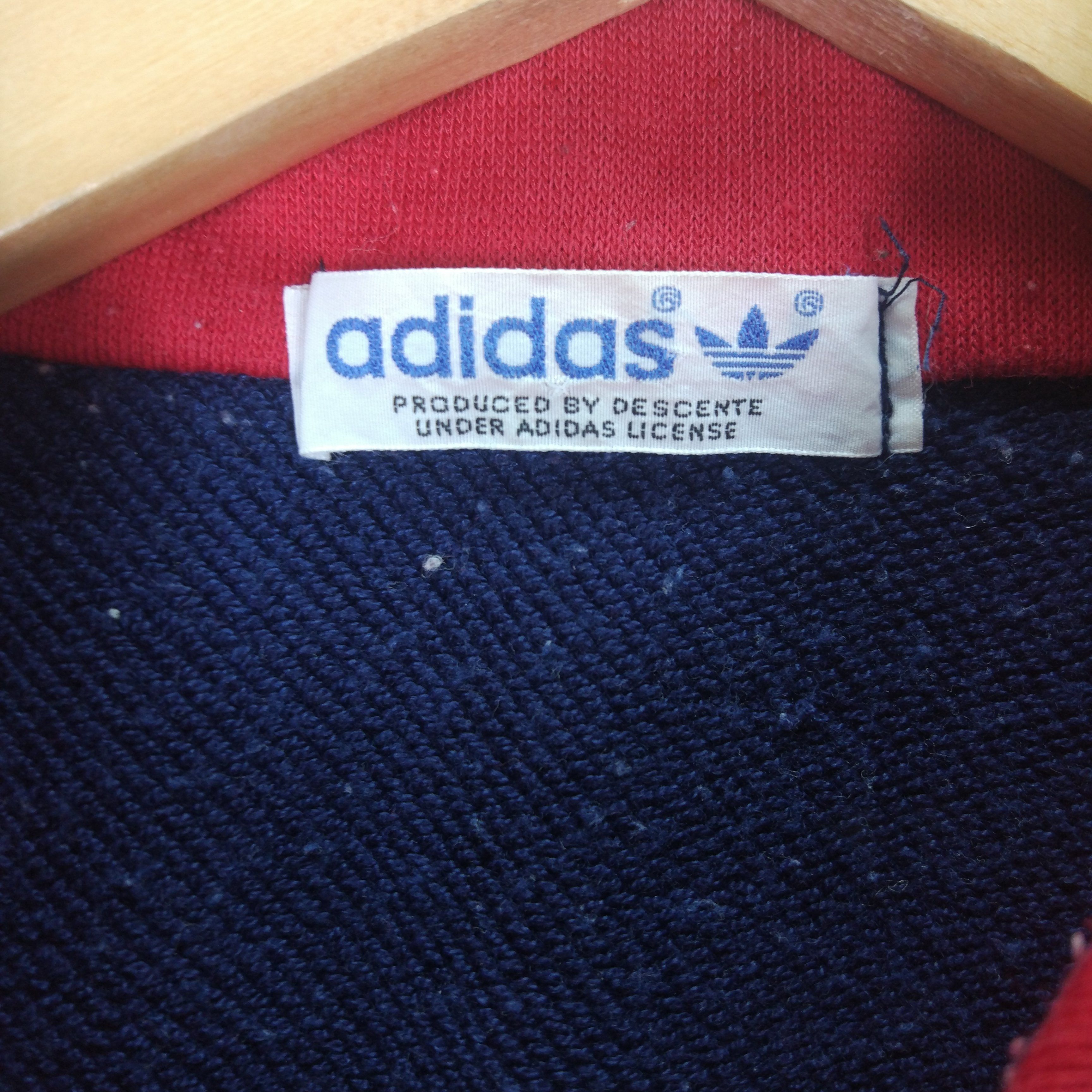 Vintage 90s Adidas Trefoil Halfzip Jumper Sweatshirt - 5