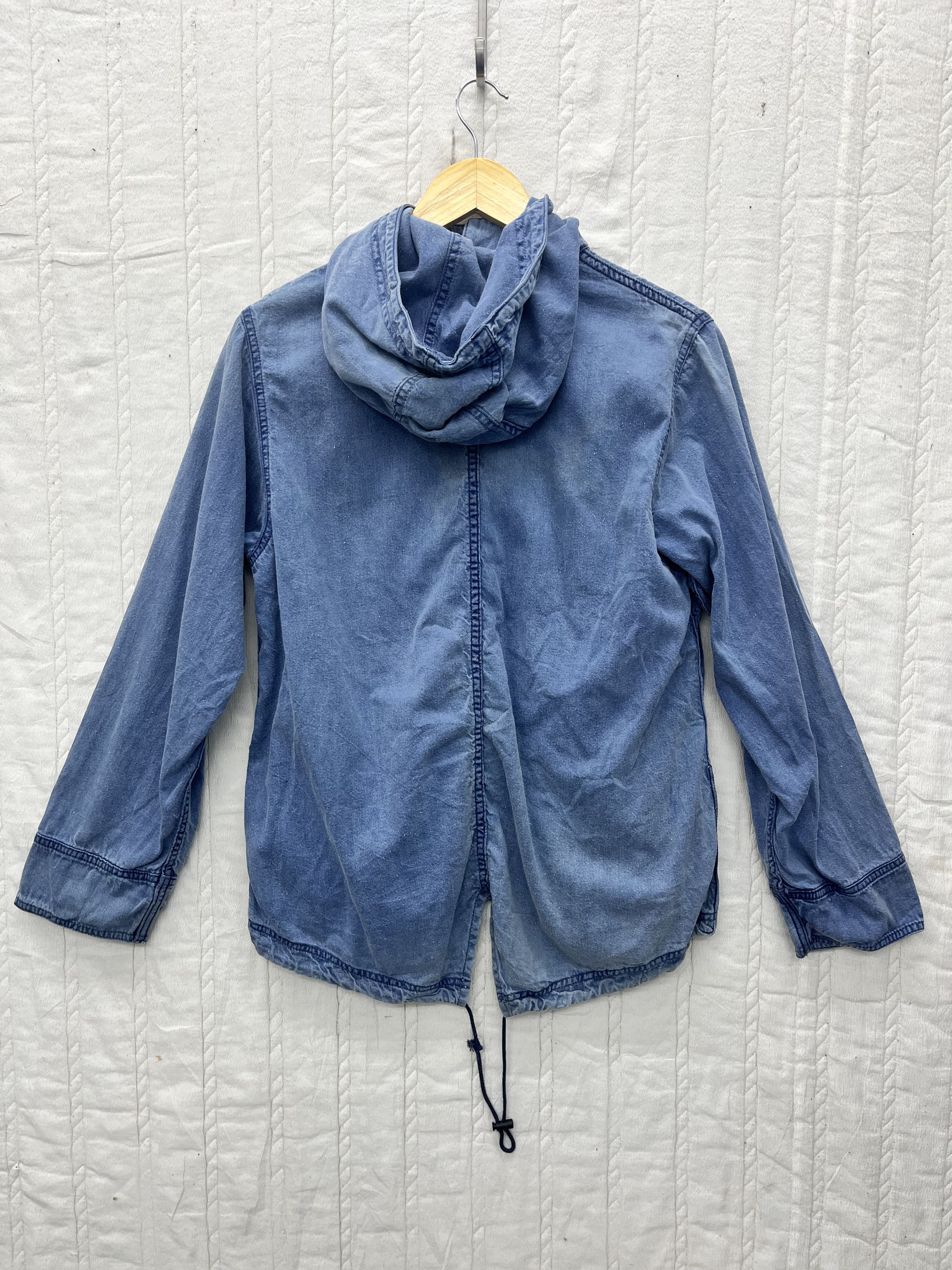 VTG ISSEY MIYAKE HAI SPORTING GEAR ANORAK DENIM - 2