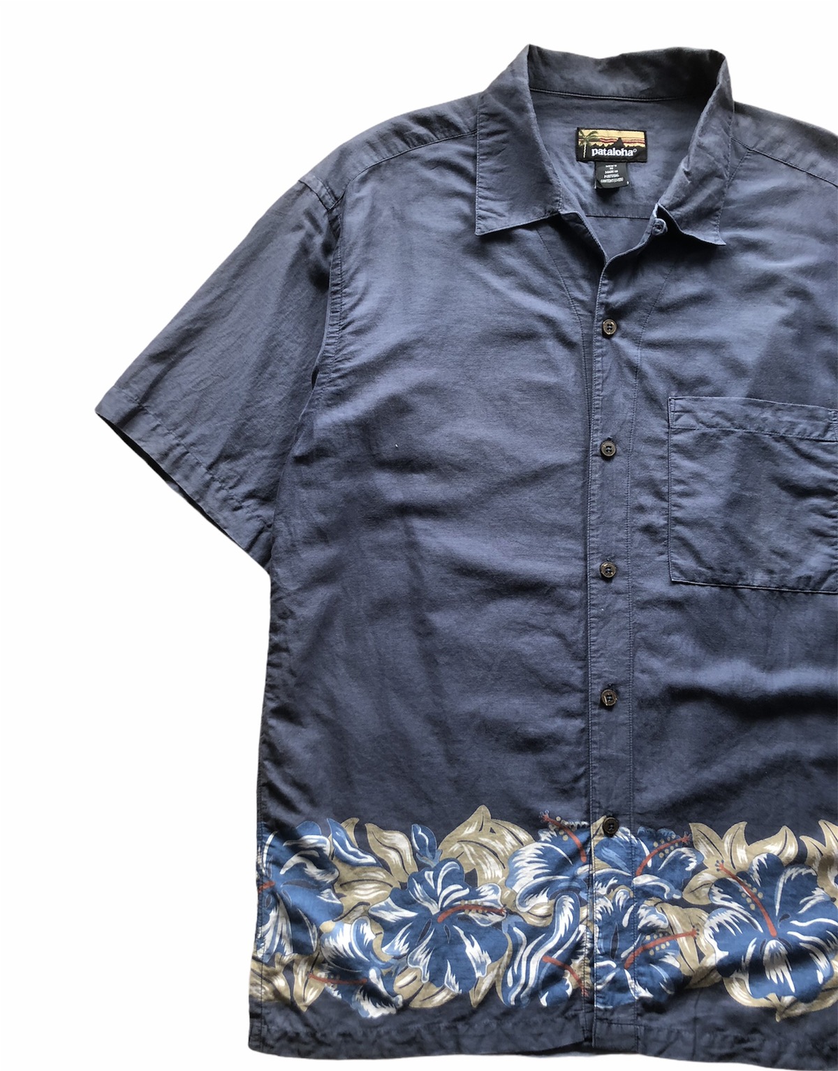Vintage 80s Pataloha Hawaian surf Cotton shirt - 4