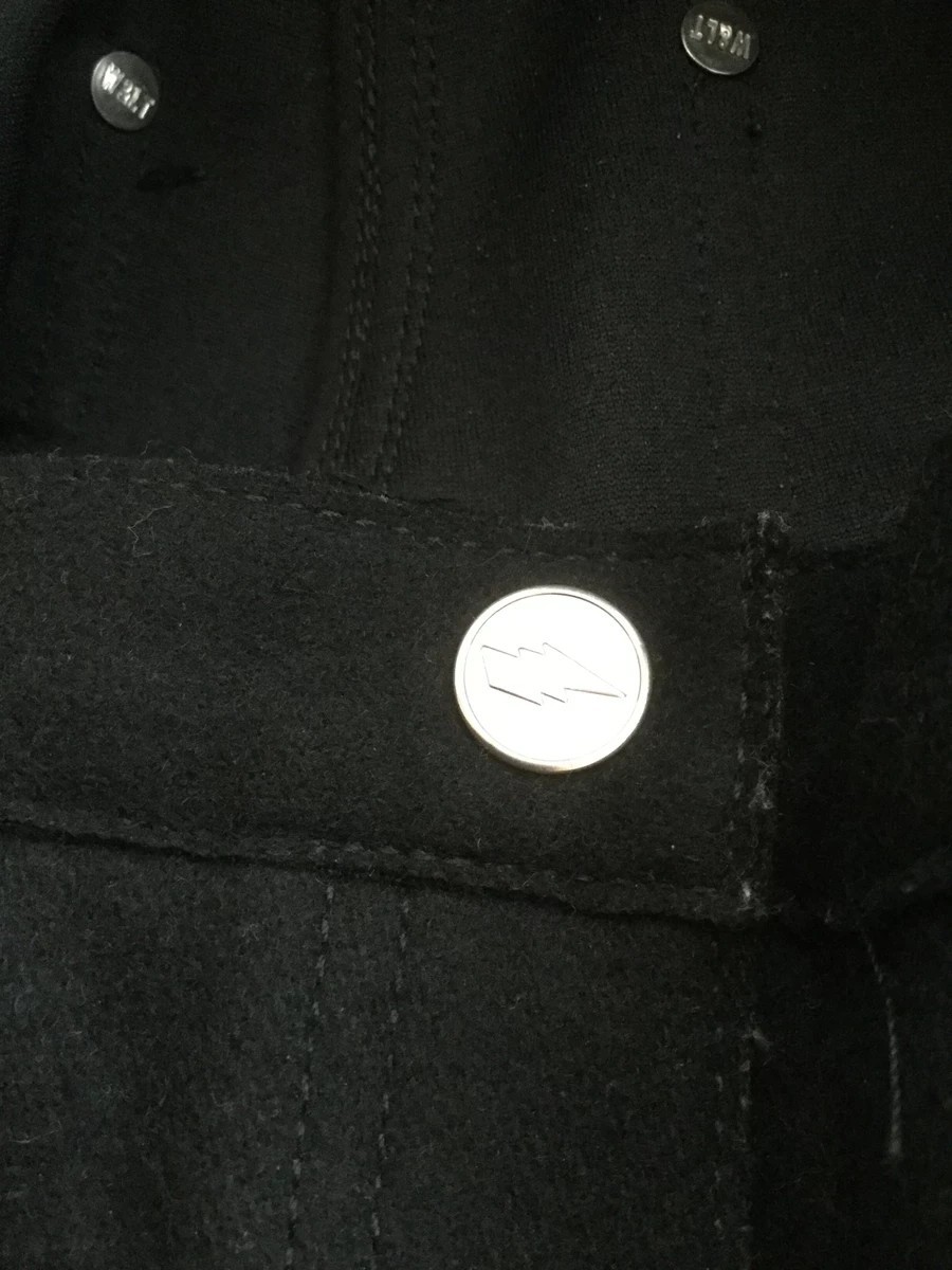 Walter Van Beirendonck - !!!NEW!!! RARE + UNIQUE wool/polyamide biker pants - 5