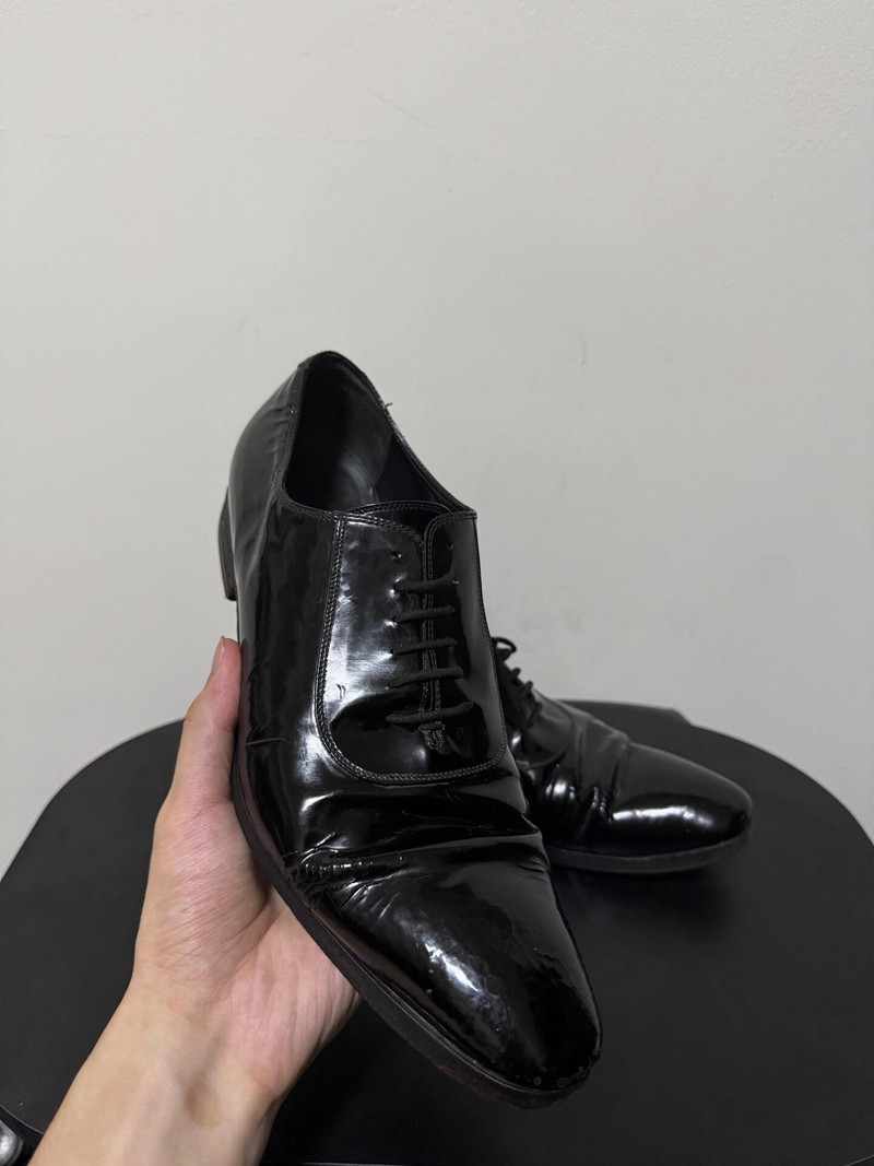 Gucci By Tom Ford Patent Derby Shoes - 1