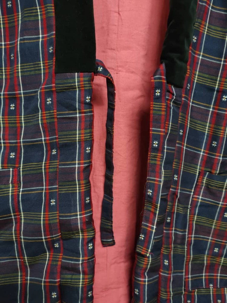 Flannel - Vintage Padded Kimono Hanten - 2