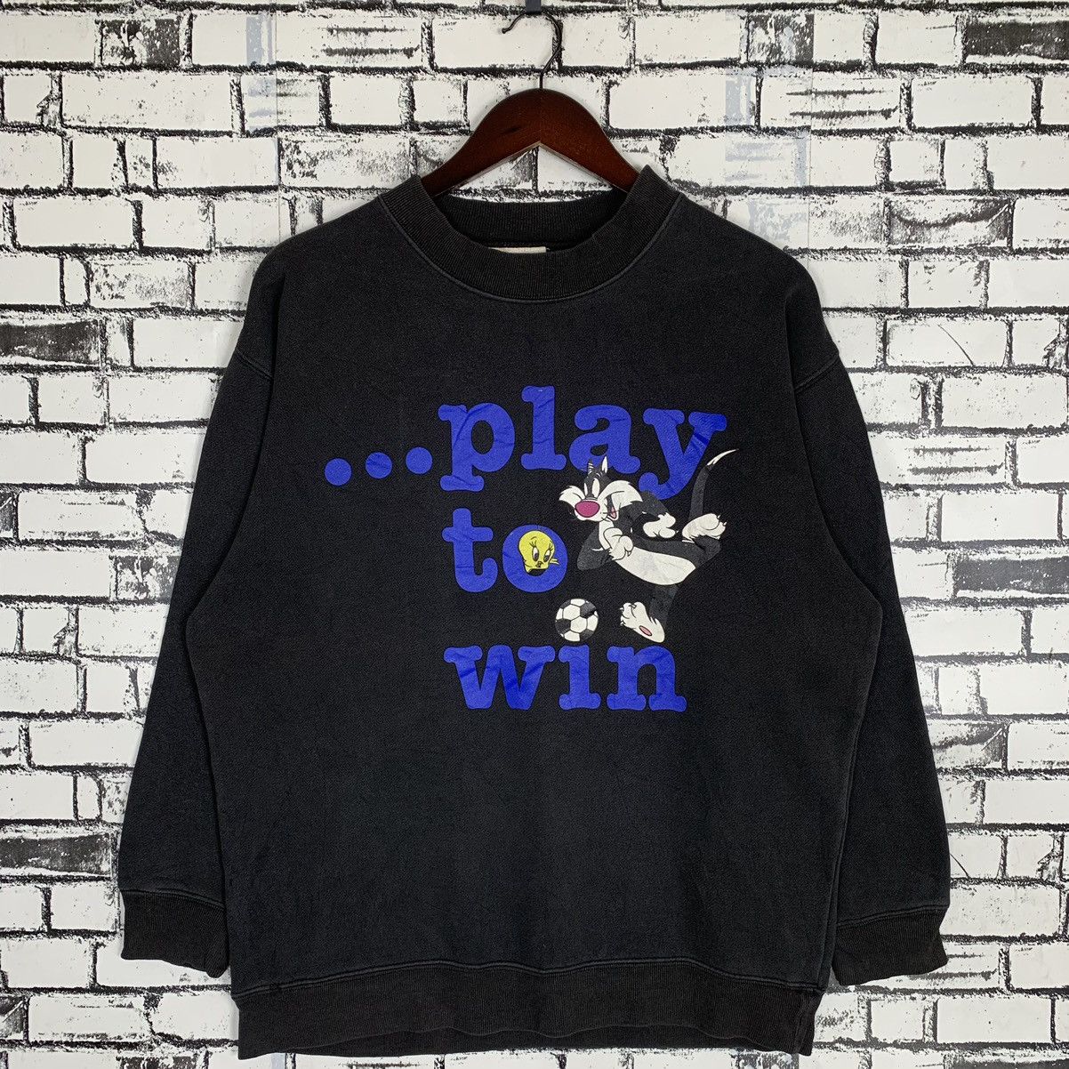 Vintage 90s The Looney Tunes American Animated Sweatshirt - 1