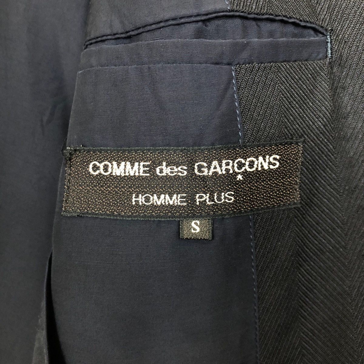 Vintage 90s Comme Des Garcons Homme Plus Silk Blazer - 7