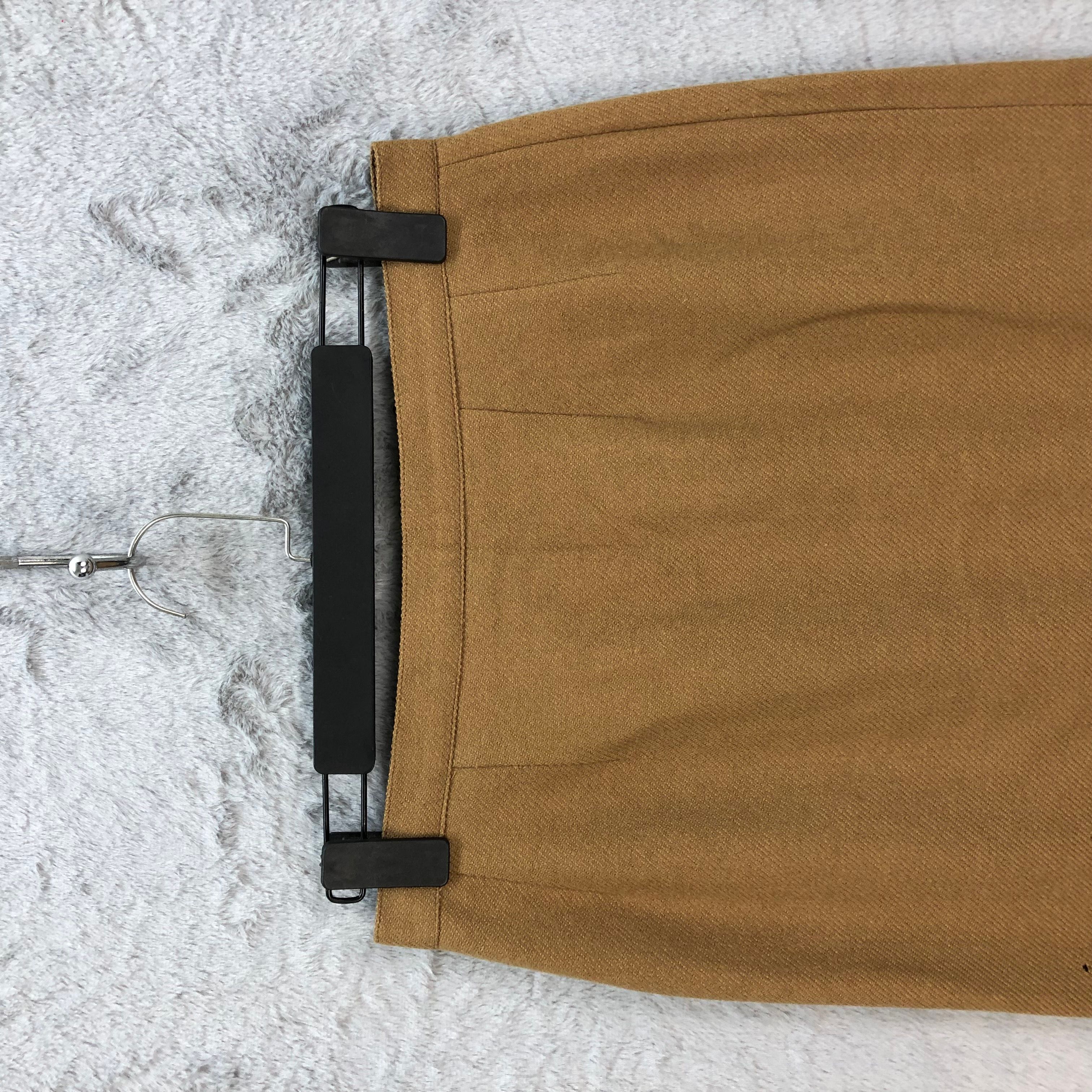 Vintage Burberrys Wool Mini Skirt #5092-40 - 2