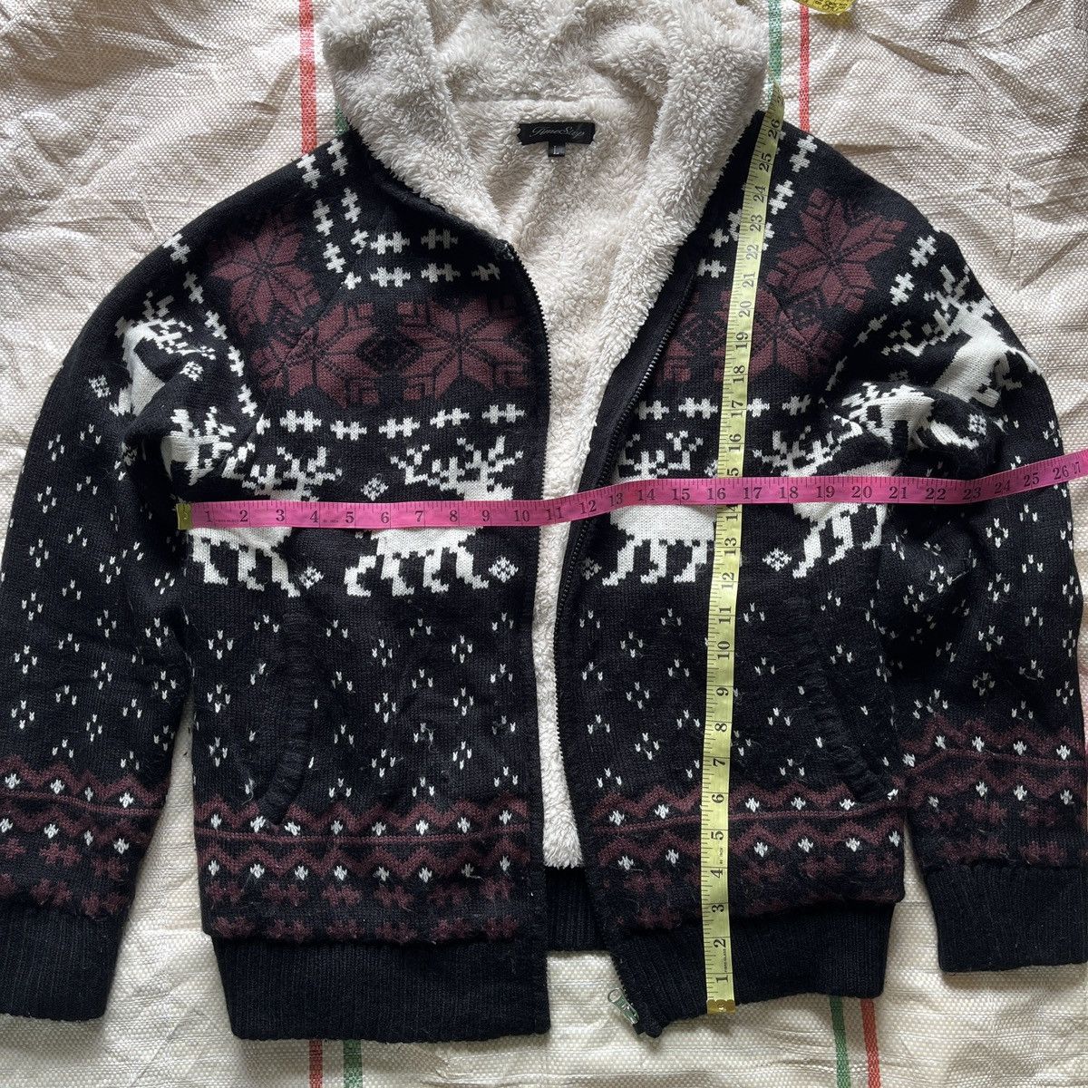 Navajo Christmas Reindeer Knitwear Timestep Japanese Brand - 4