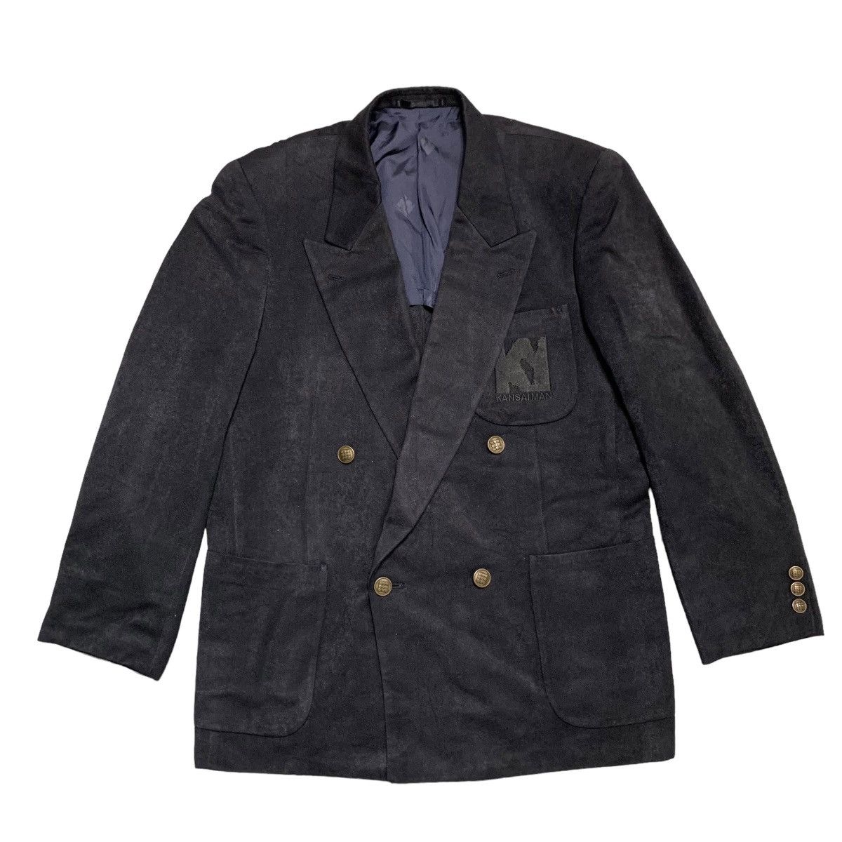 Kansai Yamamoto - Kansai Man Spellout Blazer Jacket - 1