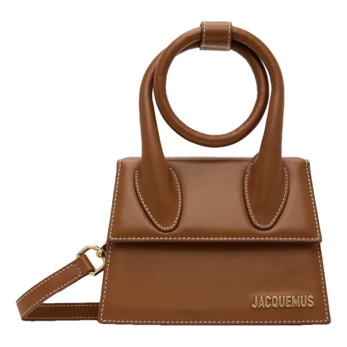 Le Chiquito Noeud leather crossbody bag - 1