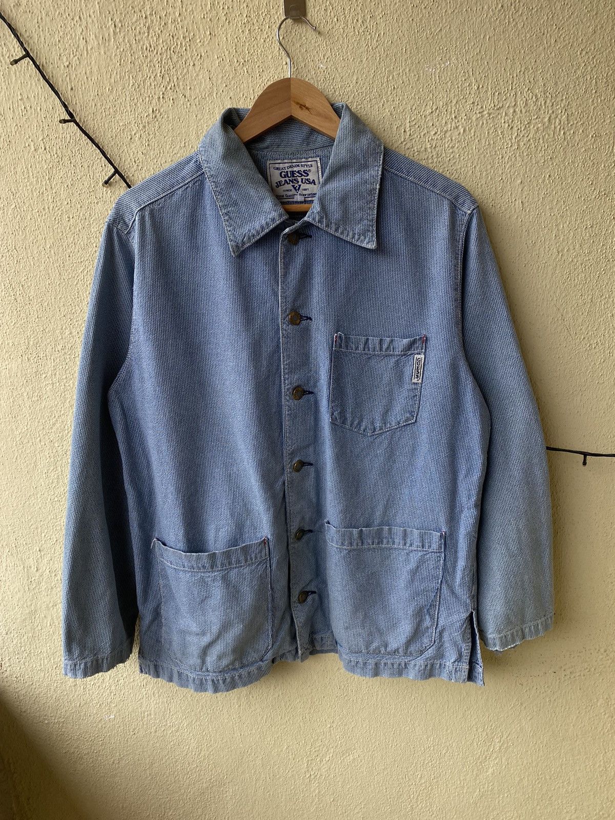 Vintage Guess Jeans Denim Trucker Jacket - 1