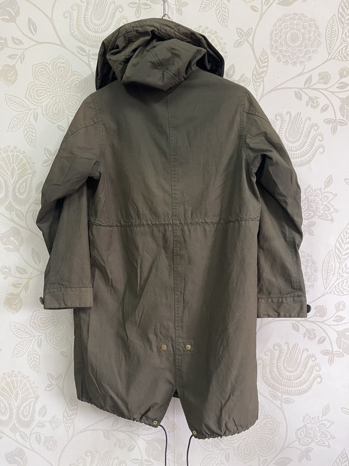 Japanese Brand - Vetements De Travail Long Parka Coat Fishtail Jacket Hooded - 22