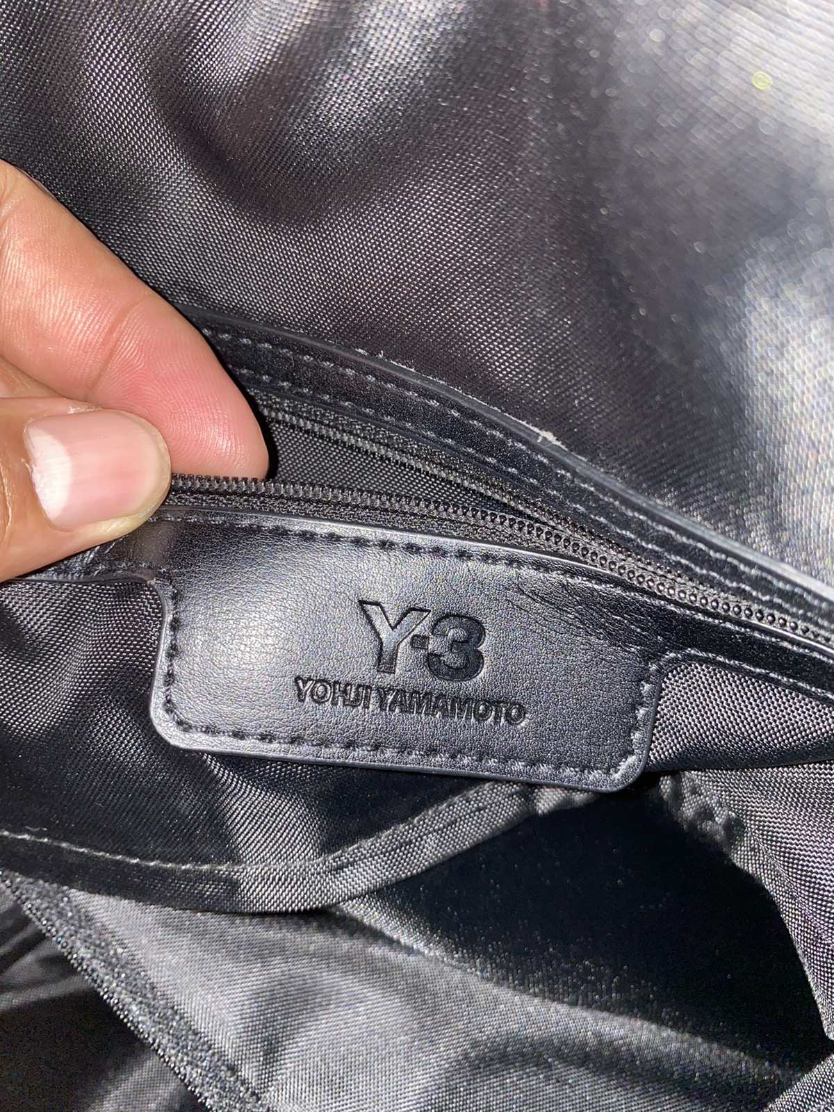 Y-3 Yohji Yamamoto Biglogo Backpack - 11