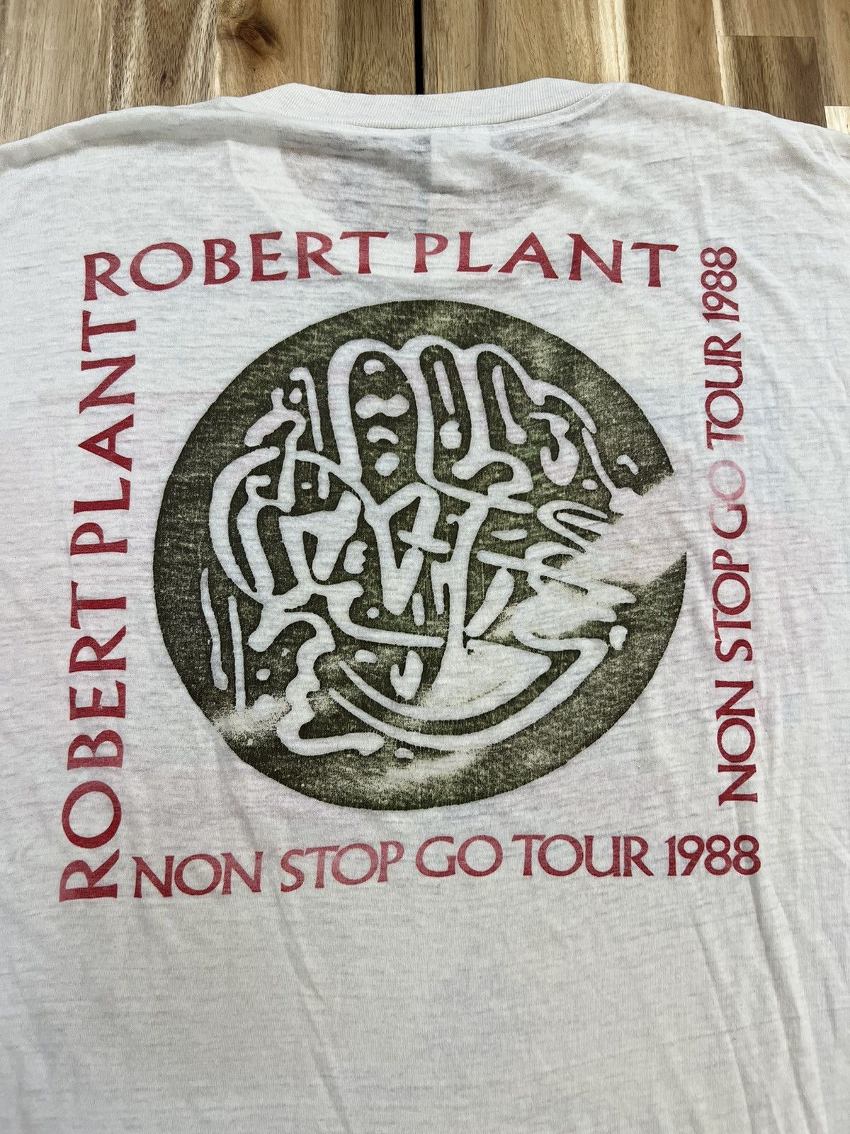 Vintage 80’s Robert Plant Led Zeppelin Band Tee Shirts - 9