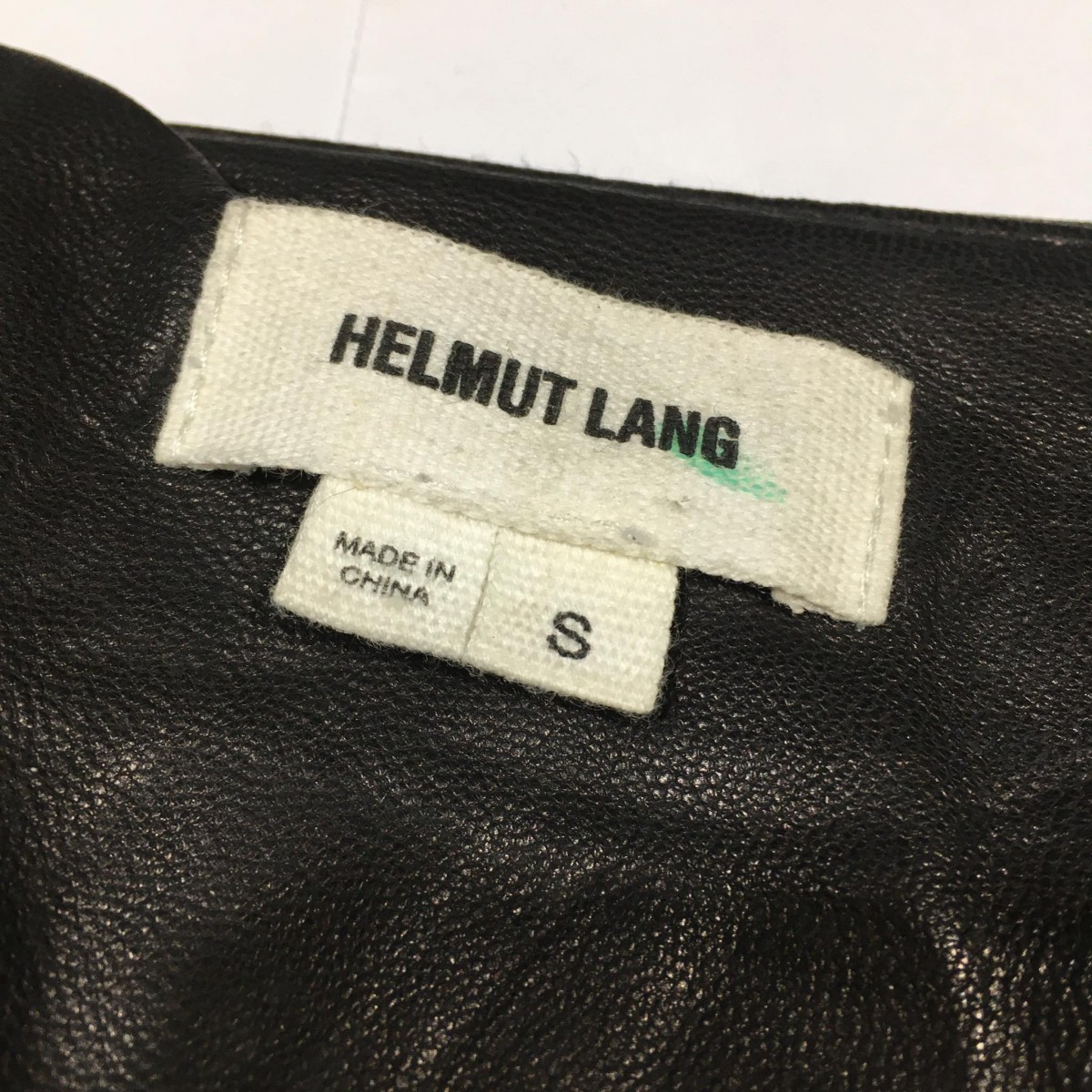 Zip Detail Genuine Lamb Leather Jacket - 11