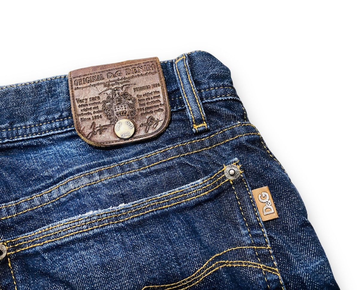 Dolce Gabbana Vintage Ripped Denim Jeans W30 L30 Y2K - 7