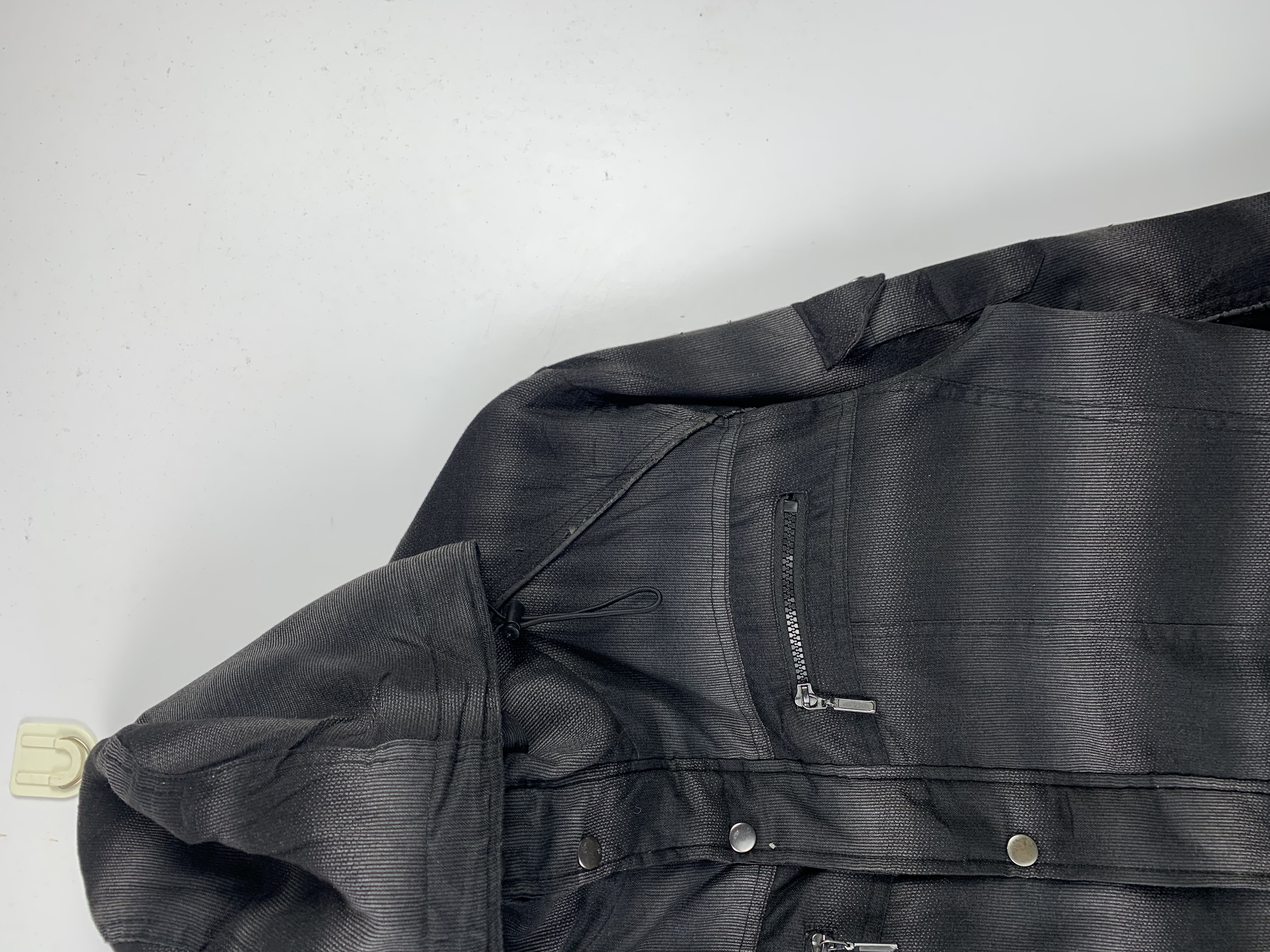 Vintage - Vintage Japanese Brand Shadow Striped Puffer Jacket - 6