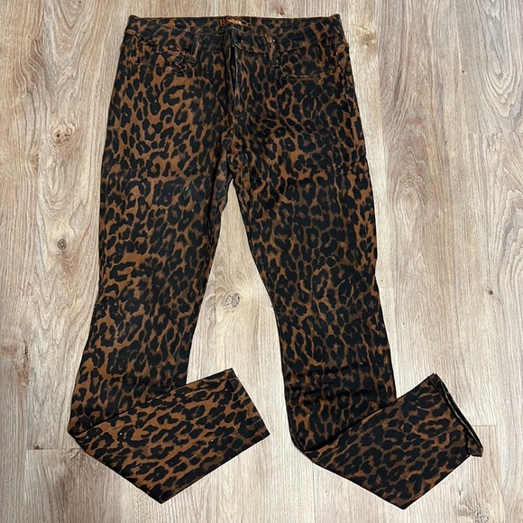 Joe's Jeans - Joes Jeans Wild Collection Chelsea Jeans in Leopard Animal Print - 2