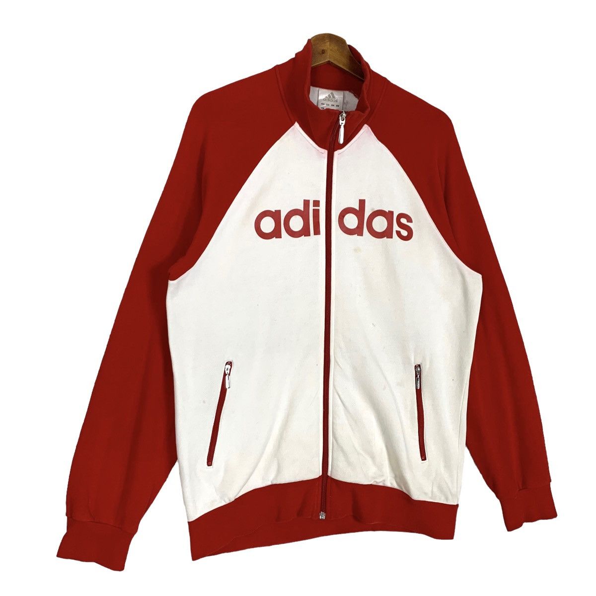 Vintage Adidas 3 Stripes Track Top Jacket Size S - 3