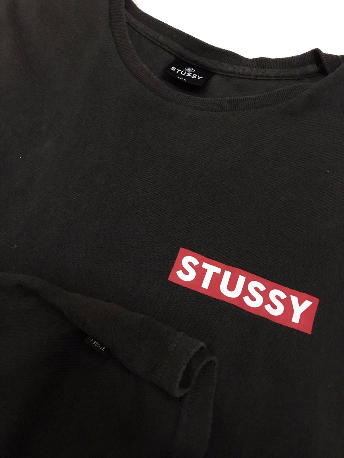 Rare Stussy Logo Box Over Print Chanel Streetwear - 5