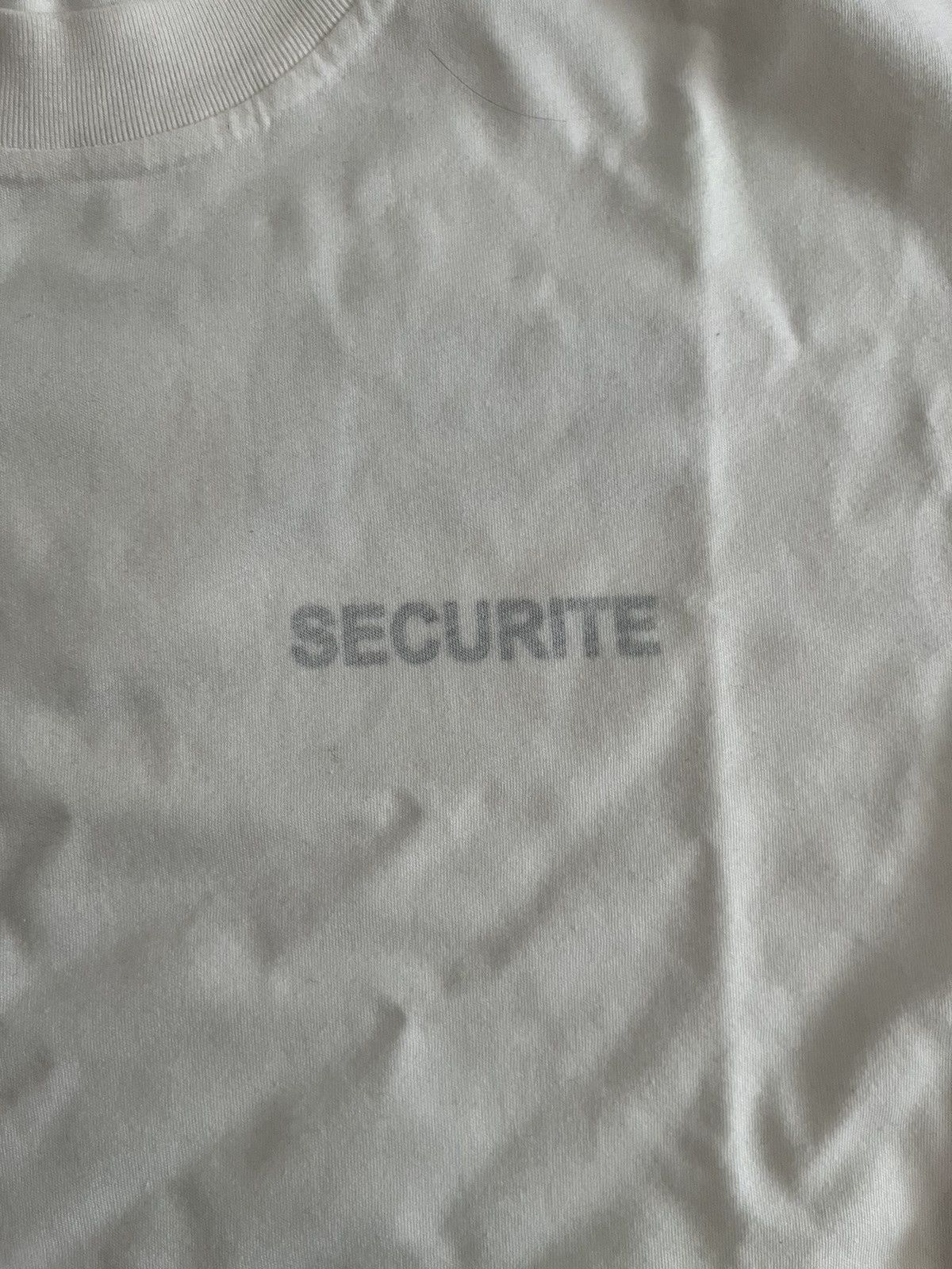 NWT - Vetements X Hanes double layer Security T-shirt - 3