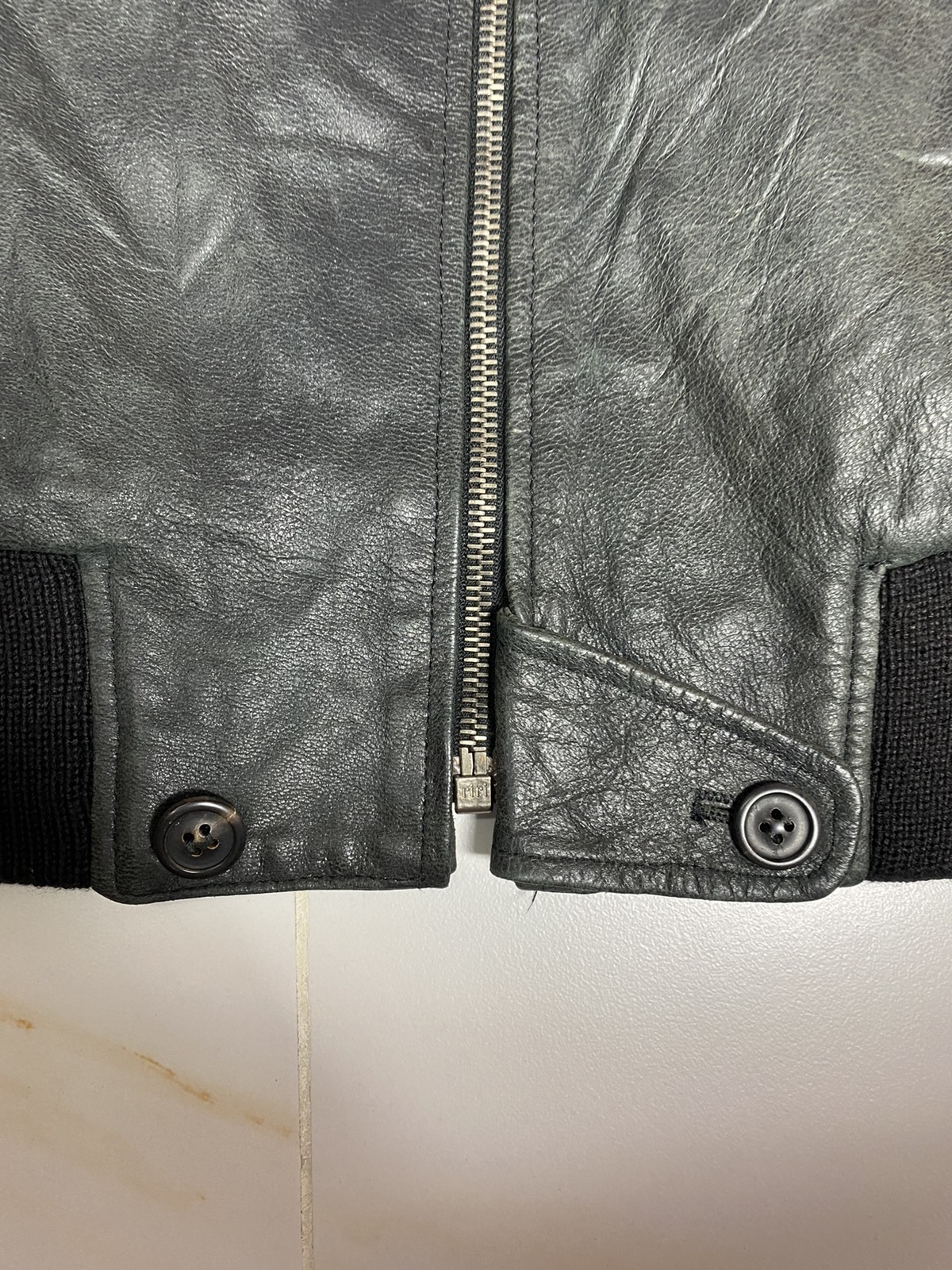 Maison Margiela A/W 2001-02 Leather Zipped Vest. J072 - 5