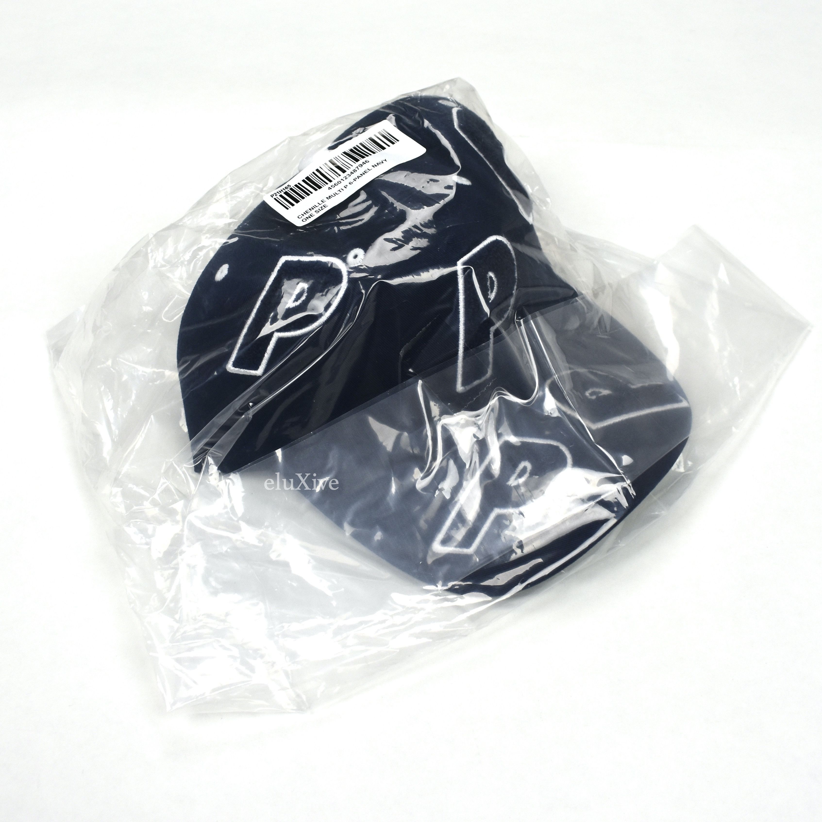 Palace Chenille Multi P Logo Hat Navy DS SS22 - 7