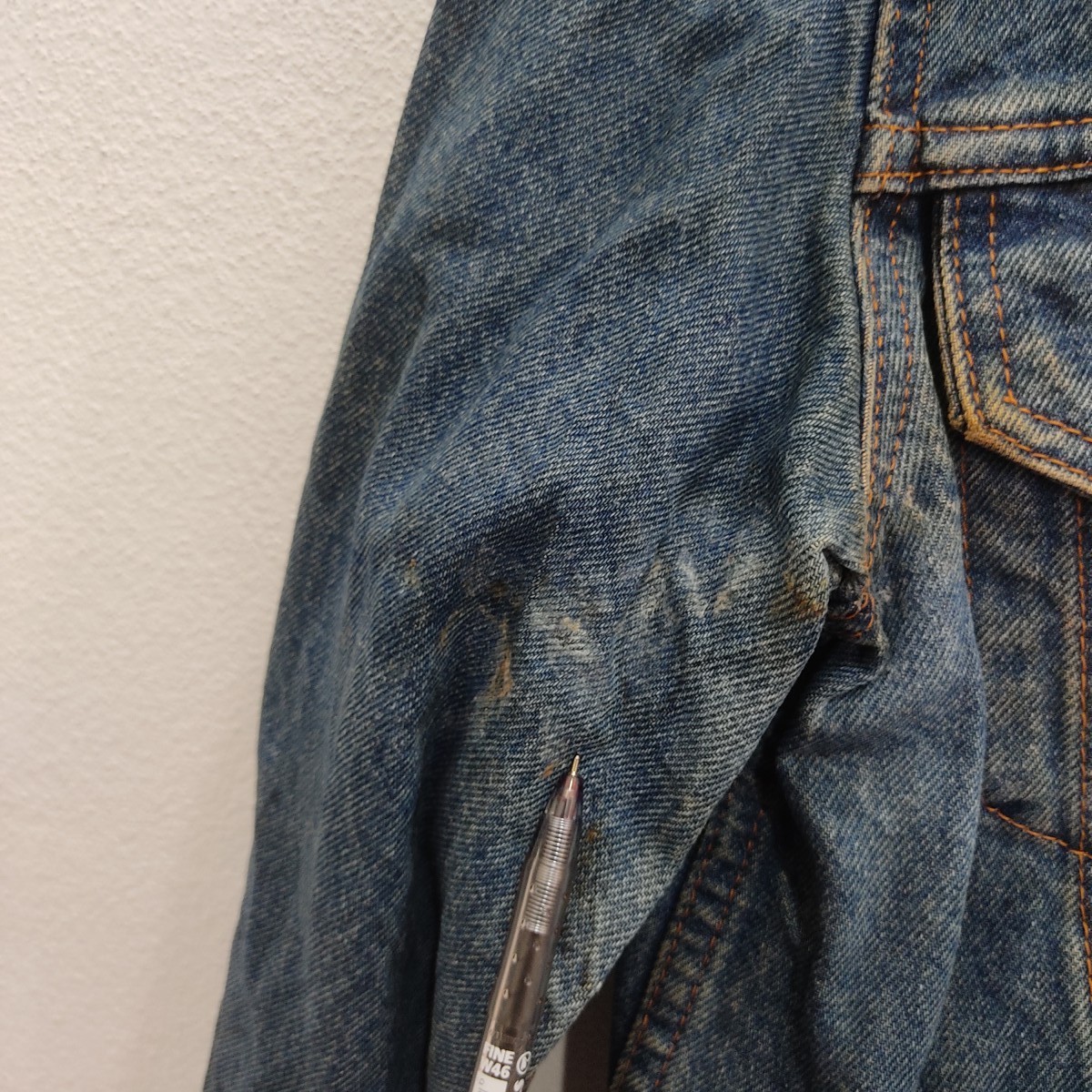 Vintage LEVI'S 505 Japan Denim Jeans Button Ups Trucker Jacket - 9