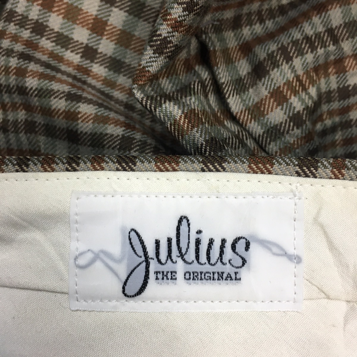 JULIUS JAPAN The Original Plaid Pants Trousers Casual Pants - 8