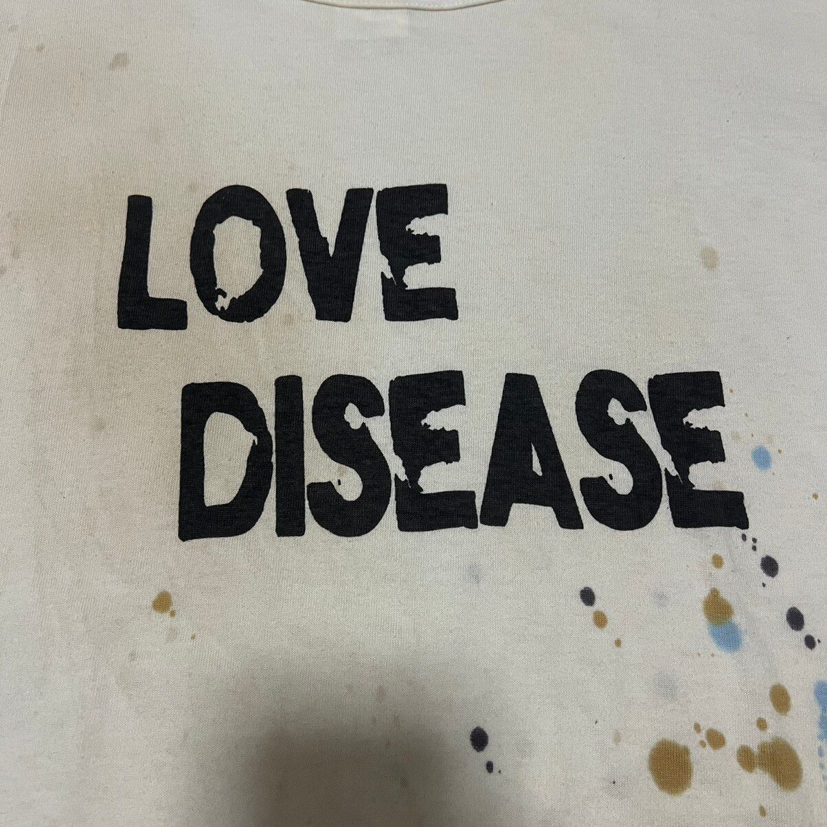 SS08 Yohji Yamamoto Pour Homme Love Disease T shirt - 6