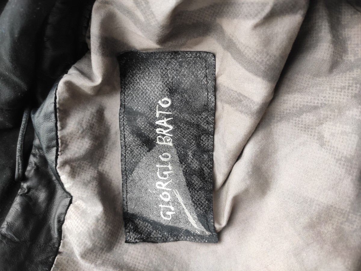 Giorgio Brato - Washed leather hooded jacket.Like Rick Owens or Julius - 7