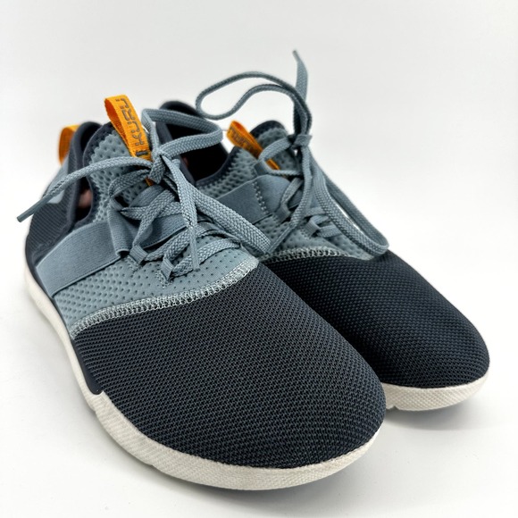 KURU Pivot Athletic Sneakers Sock Like Fit Sporty Workout Breathable Blue 10M - 2