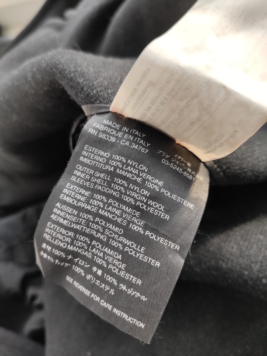 GRAIL! Reversible wool & nylon coat.Like Saint Laurent - 7