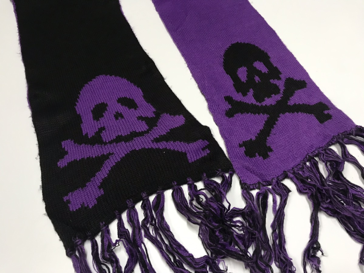 Skulls - skulls scarf muffler - 3