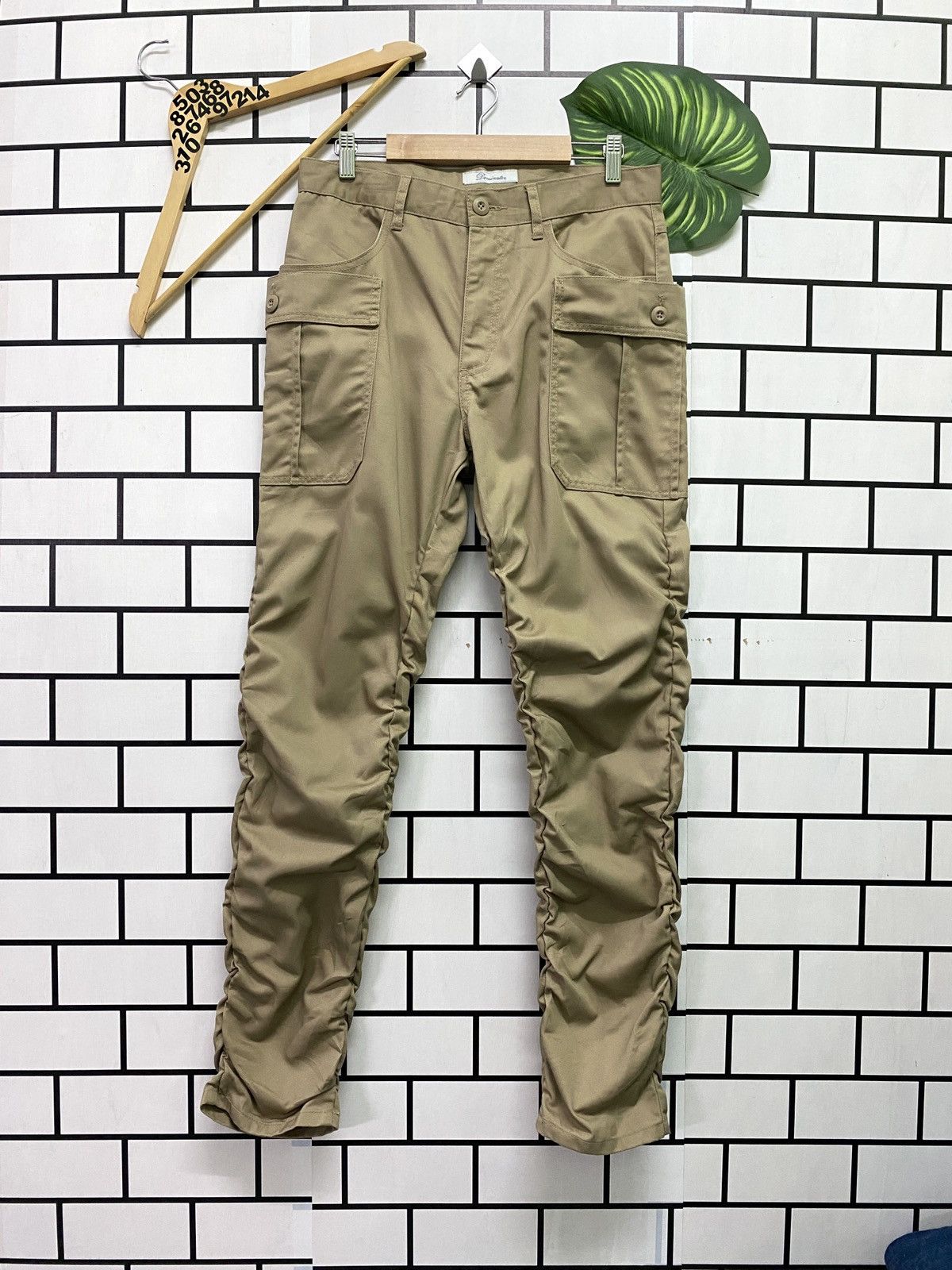 Designer - Japanese Brand X DOMINATE Cargo Bush Stacked Pant - 1