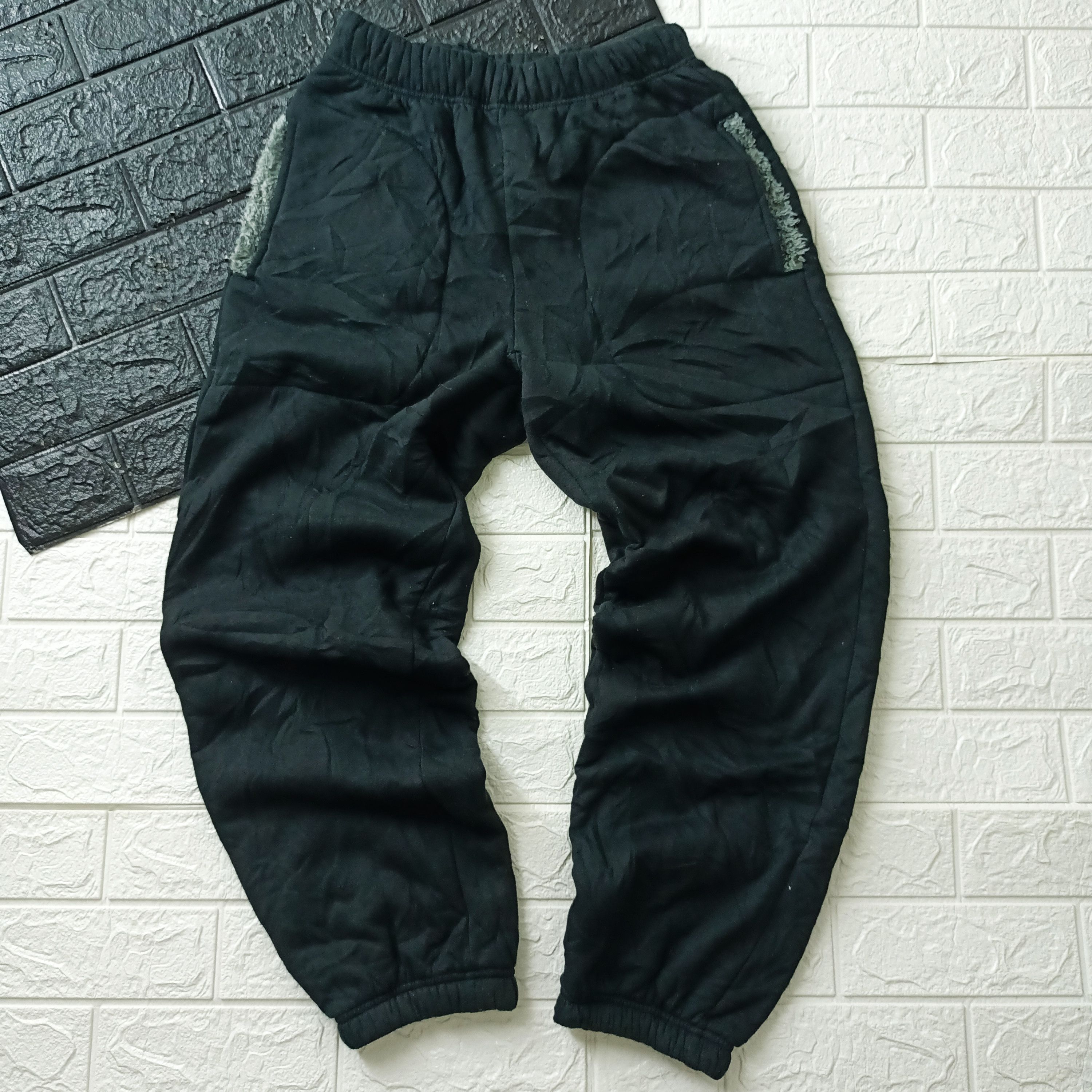 Designer - 💥 Villand Outdoor Black Fleece Jogger Pants - 2
