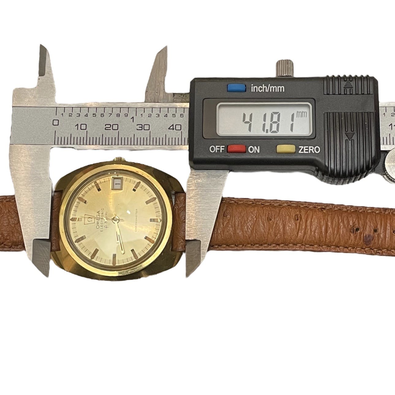Omega - Vintage 1972 Gold Geneve Electronic Chronometer Watch - 21
