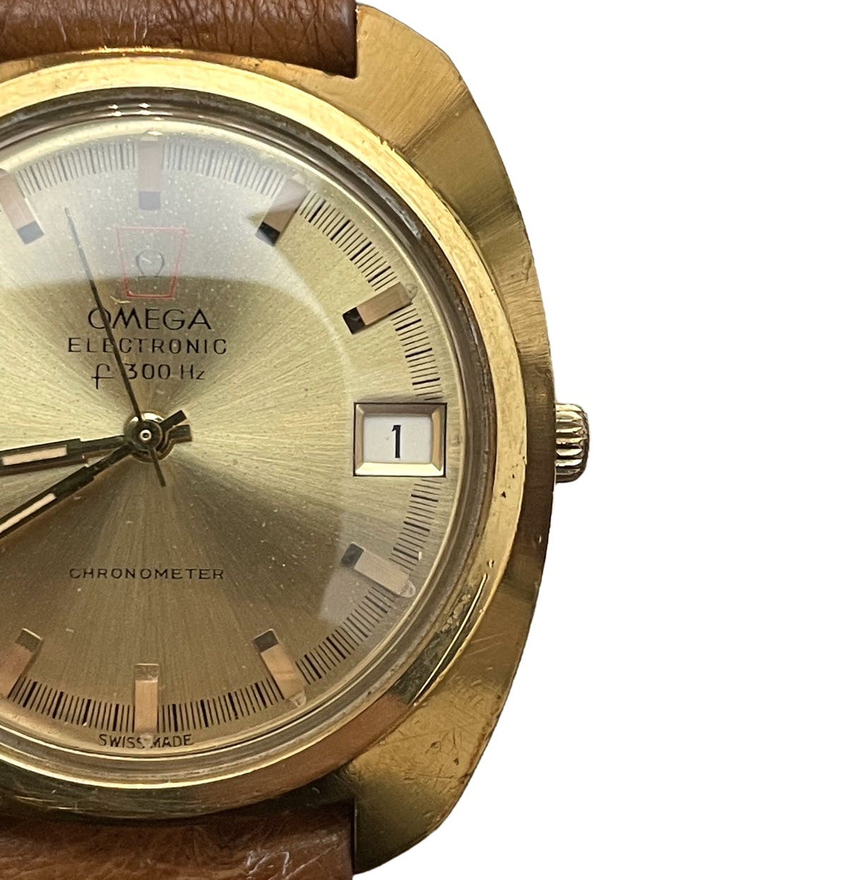 Omega - Vintage 1972 Gold Geneve Electronic Chronometer Watch - 8