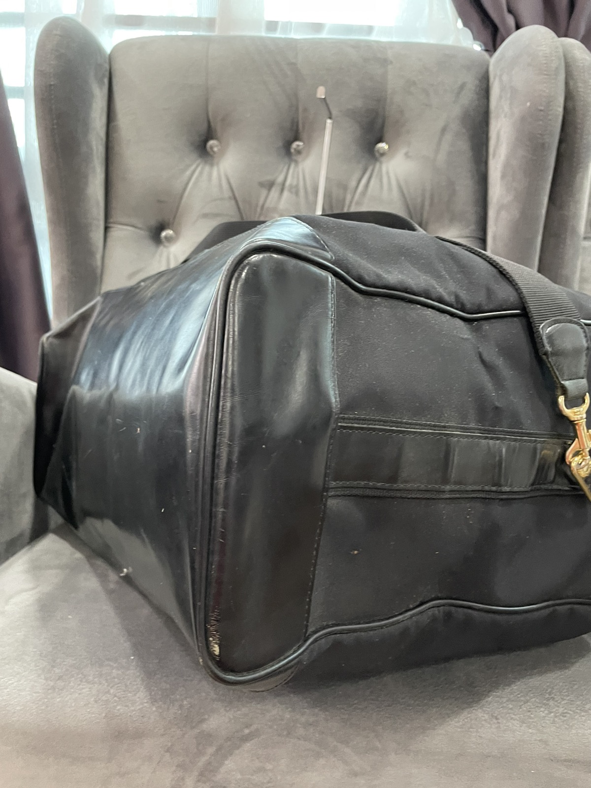 Authentic Moschino Duffle Travel 60 Bag - 13