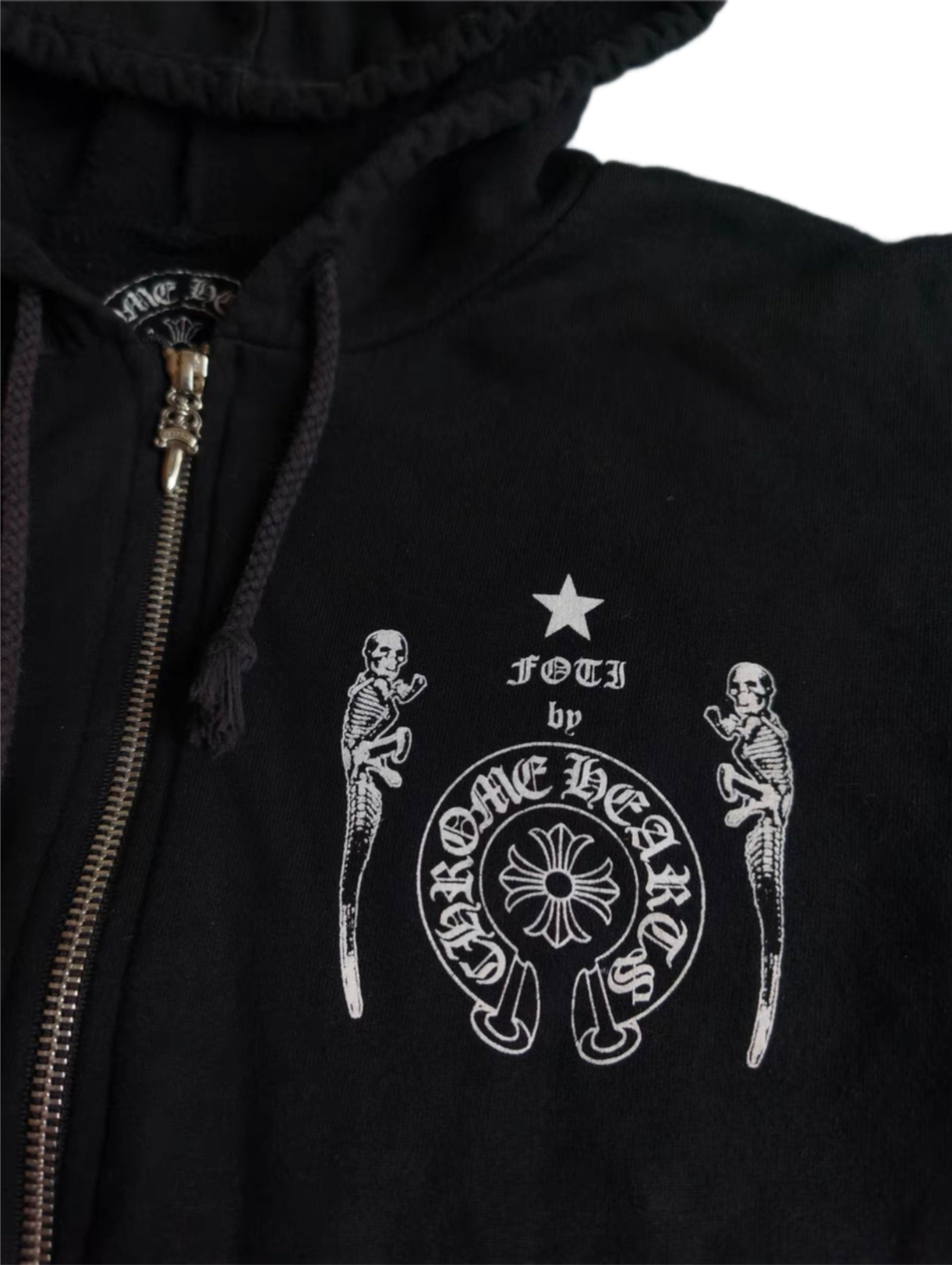 Chrome Hearts VERY RARE Chrome Hearts Zip Hoodie Foti