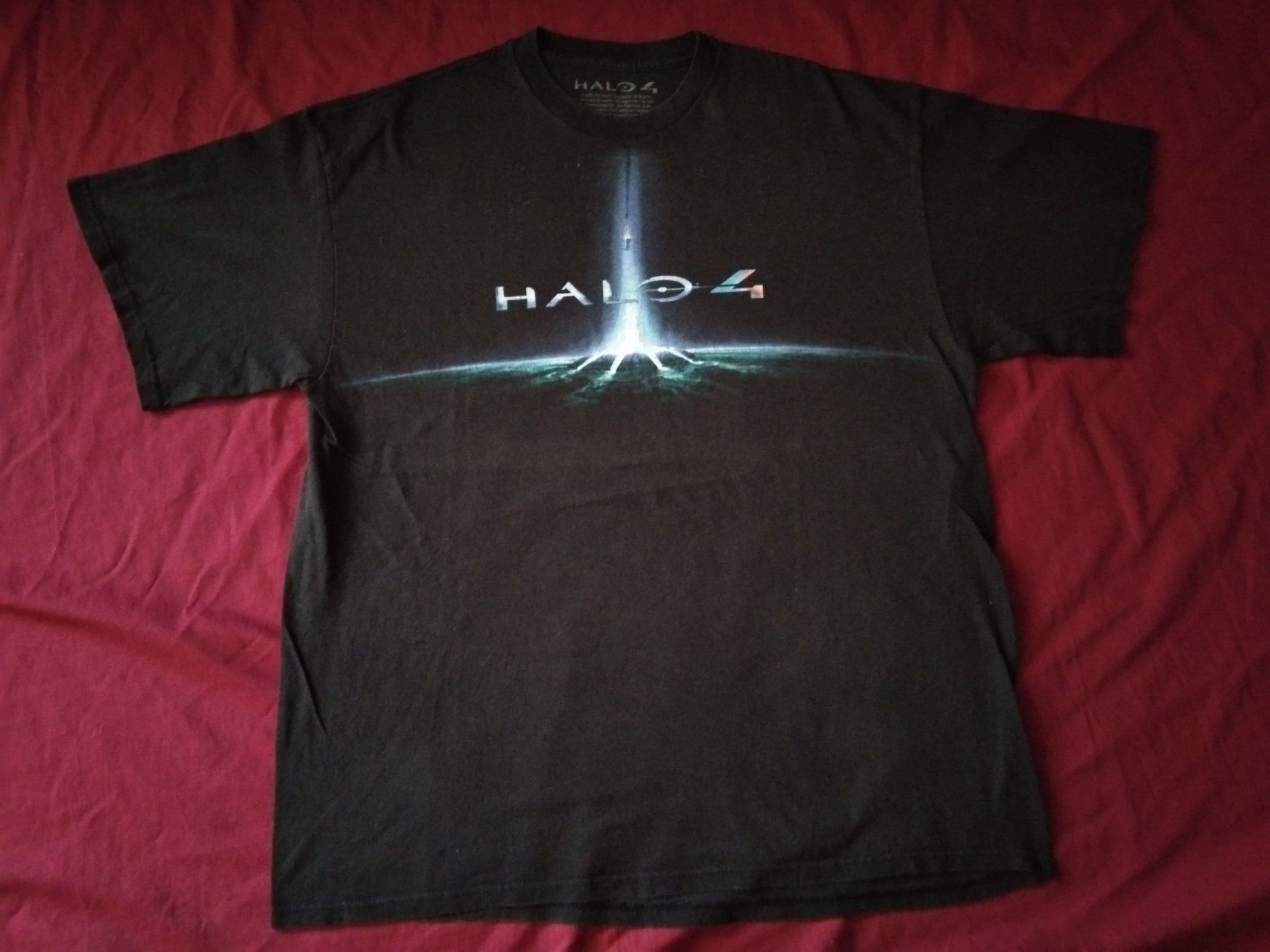 Exclusive Game - Halo 4 tshirt game playstation xbox game promo - 2