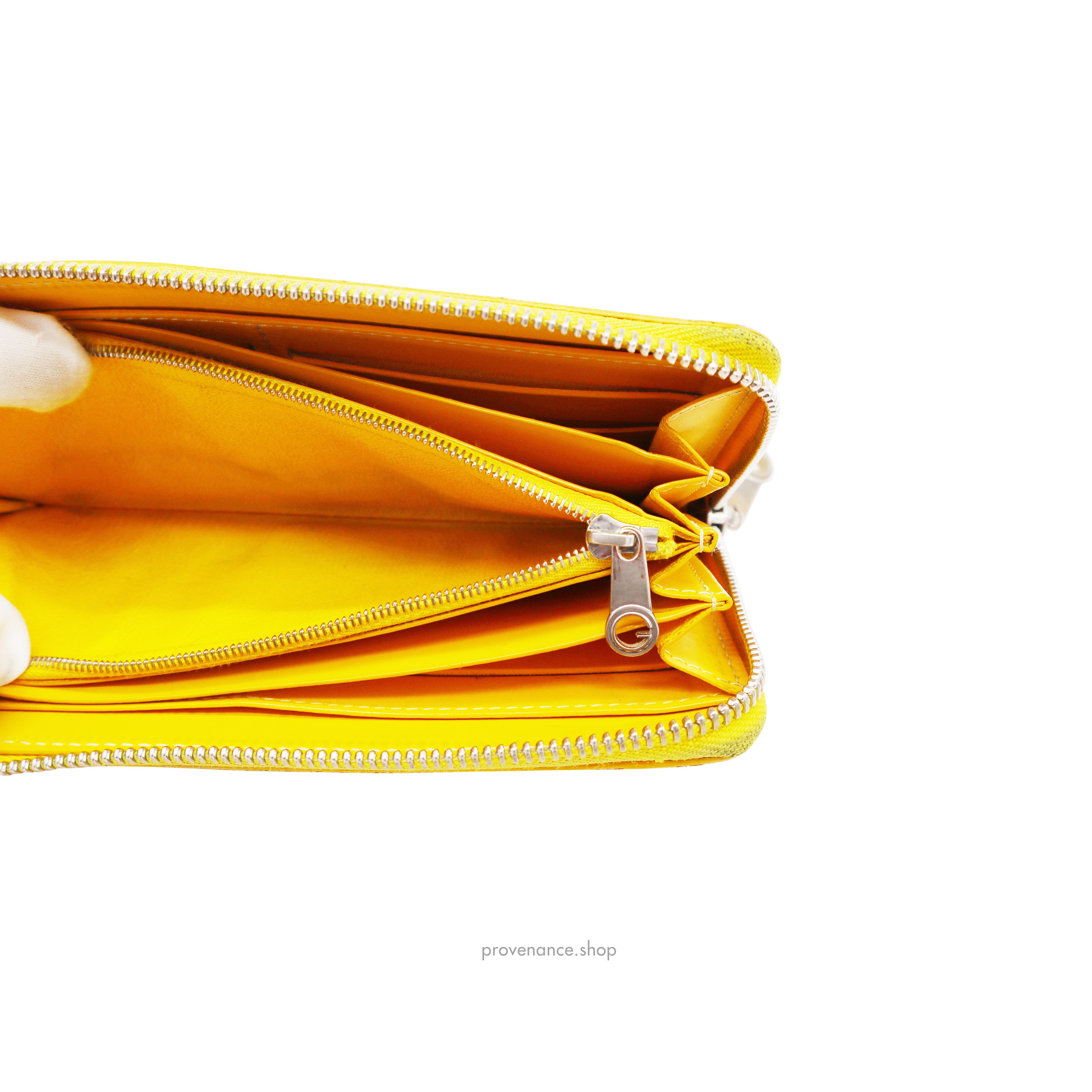Goyard Matignon Zipped Wallet - Yellow Goyardine - 10