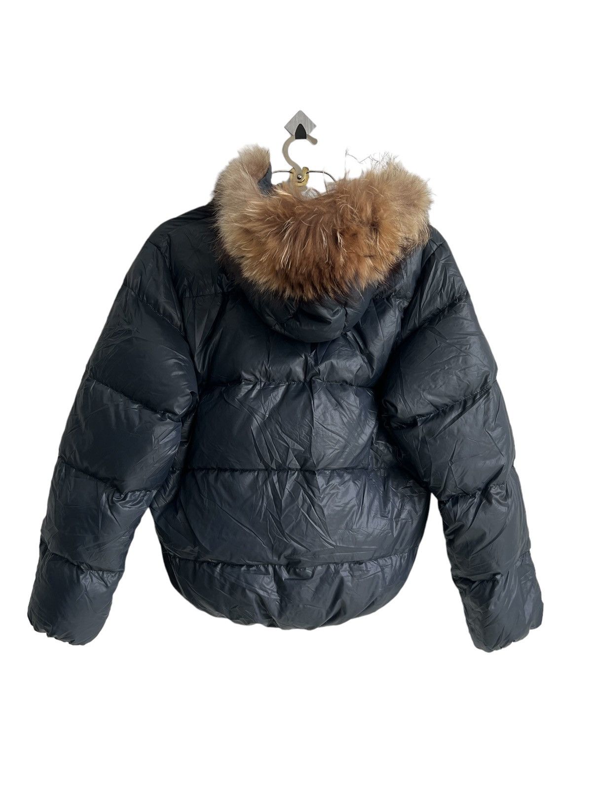 Duvetica Racoon Fur Hoodie Detachable Band Goose Down Jacket - 4